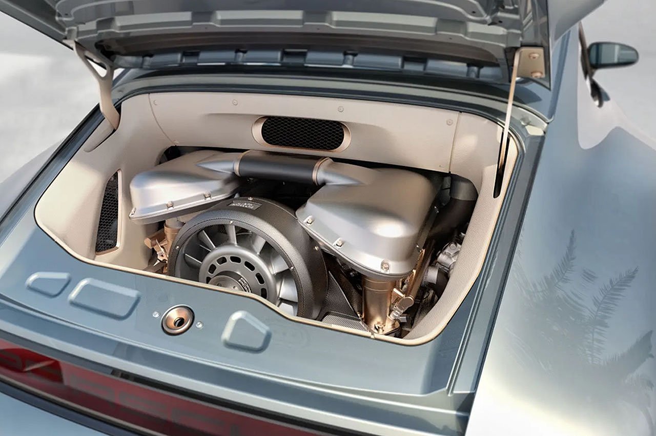 Porsche，Restomod，TURBO 930，automobile，Interior，