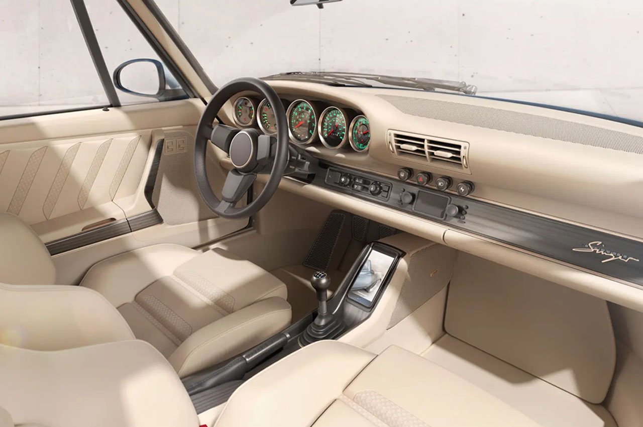 Porsche，Restomod，TURBO 930，automobile，Interior，