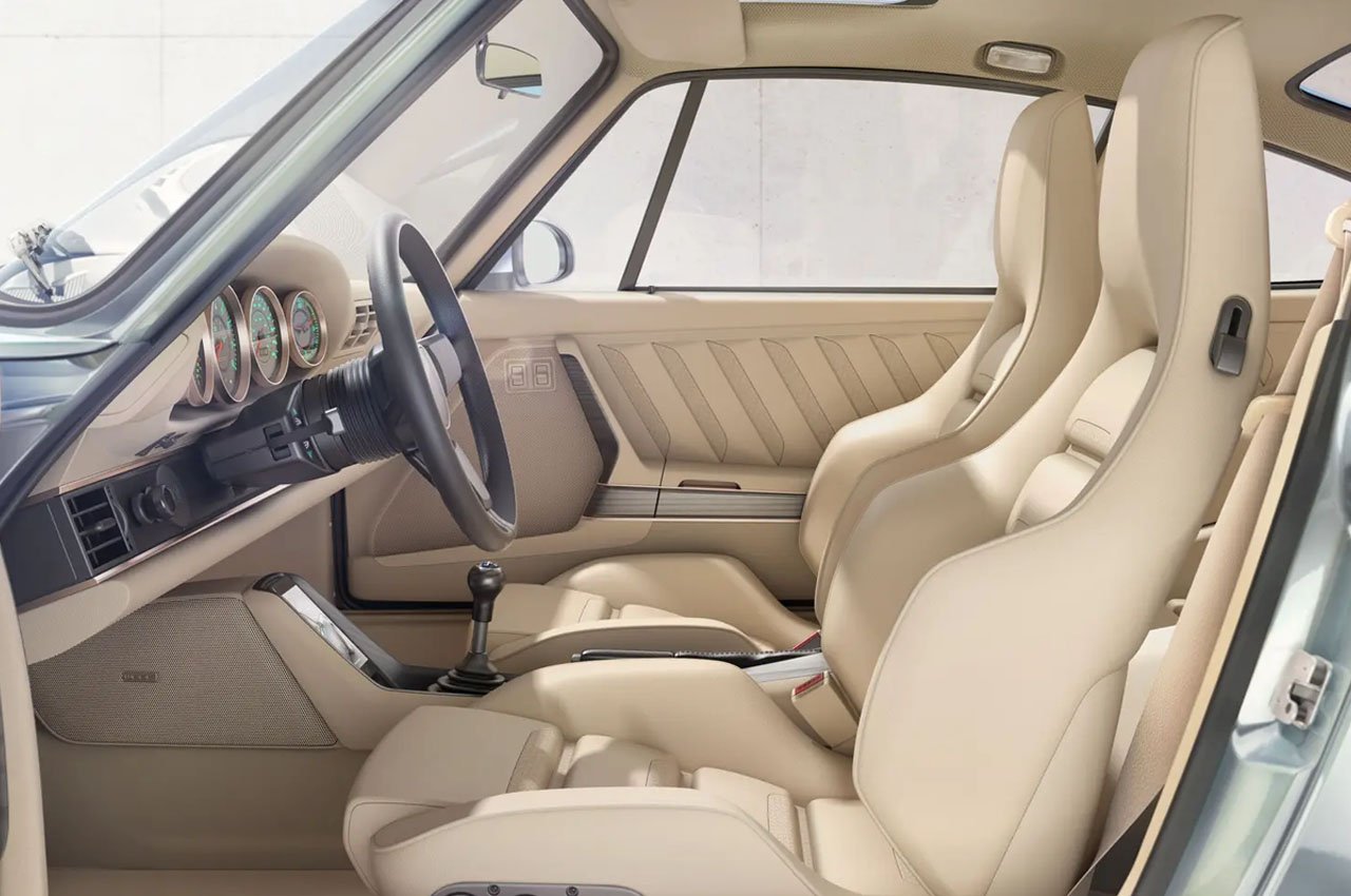 Porsche，Restomod，TURBO 930，automobile，Interior，