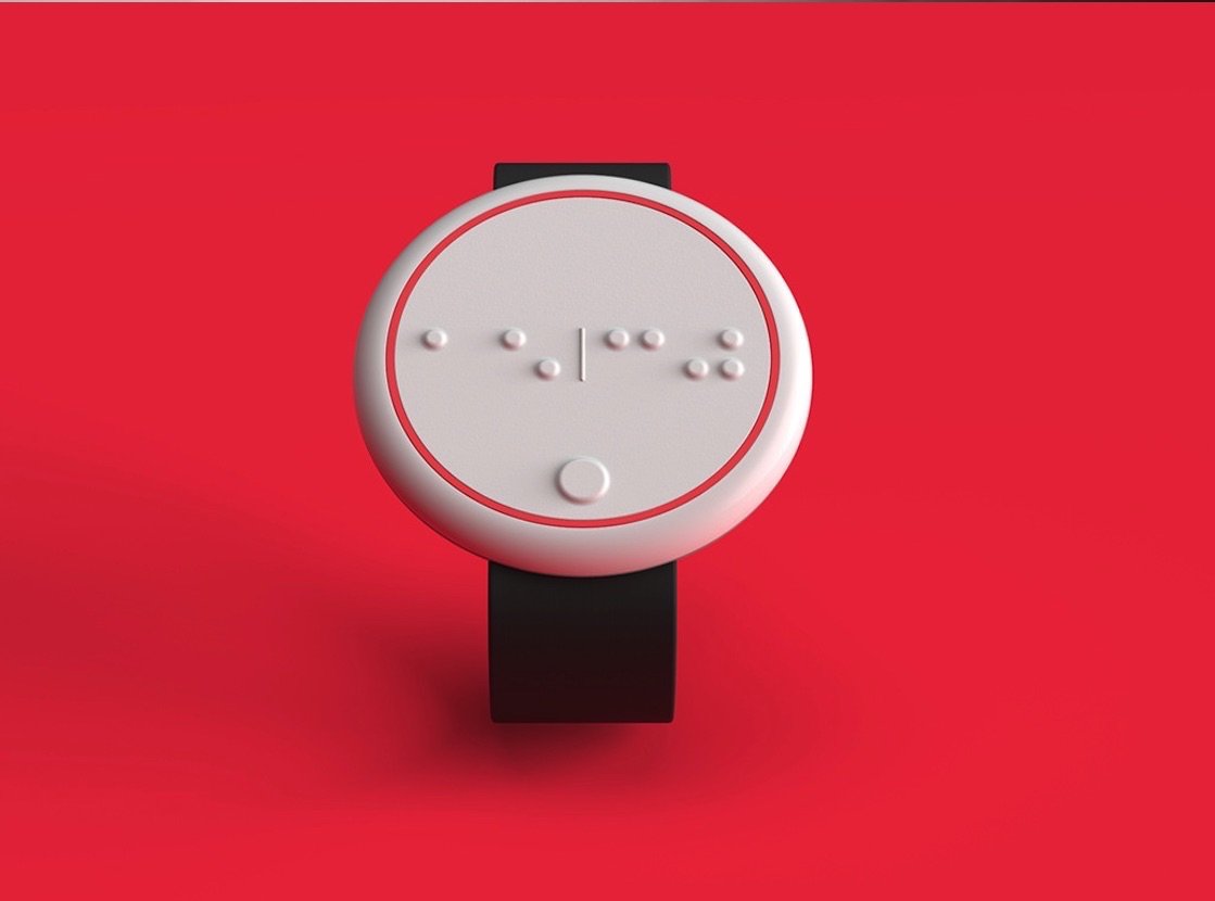Intelligent Watch，Blind Watch，Braille concept，max，
