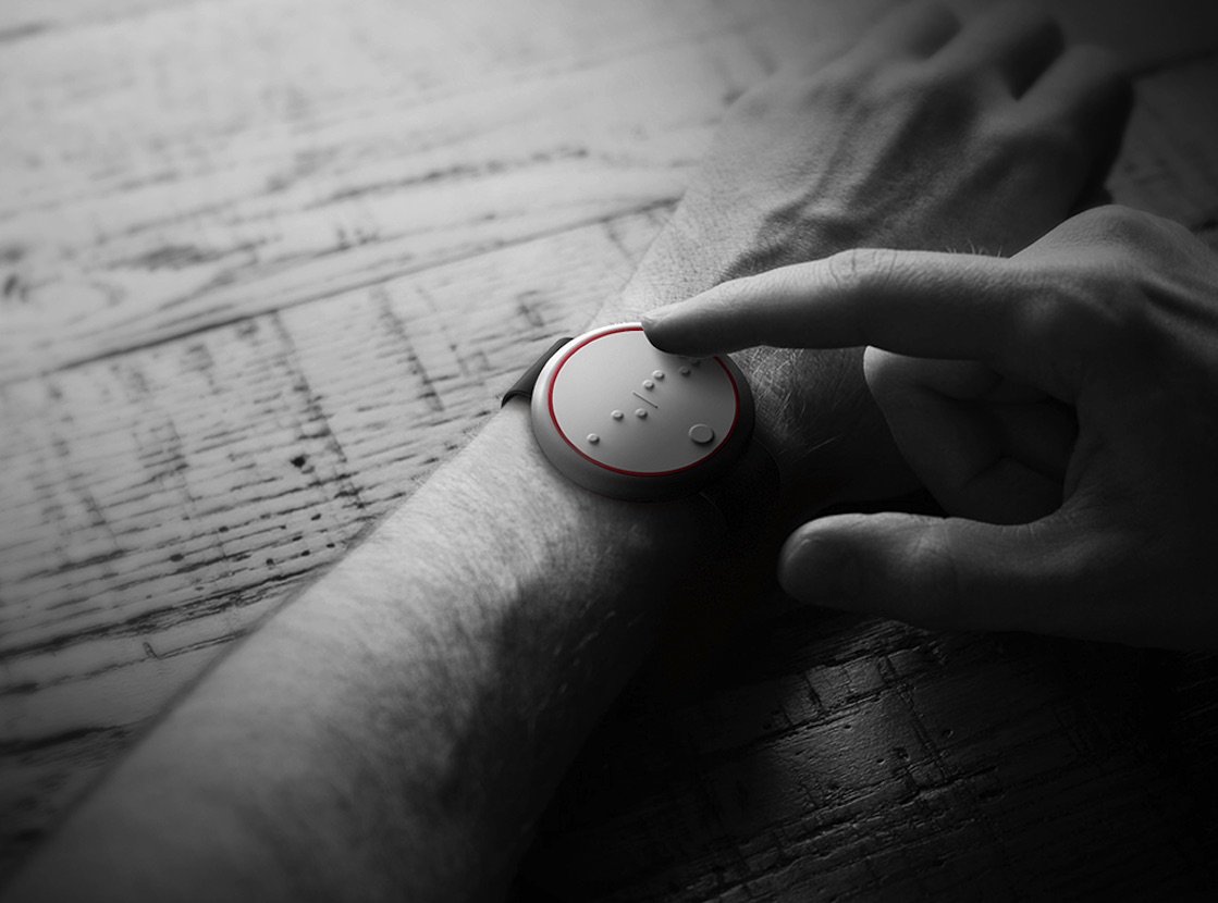 Intelligent Watch，Blind Watch，Braille concept，max，