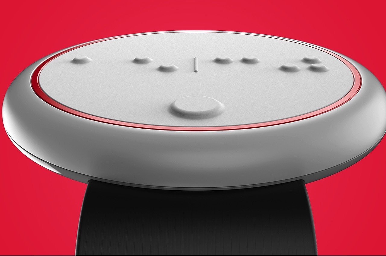 Intelligent Watch，Blind Watch，Braille concept，max，