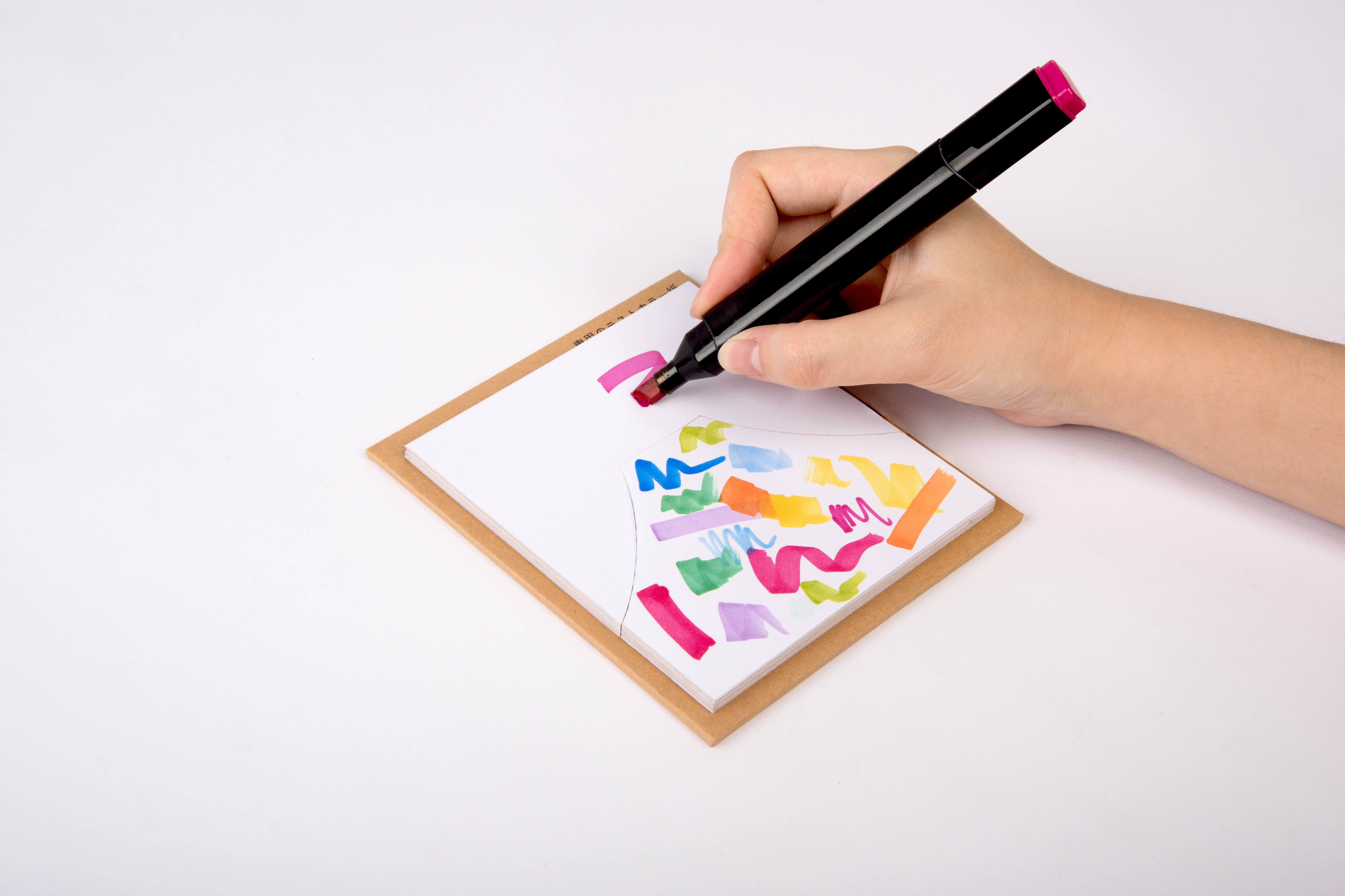 marker pen，paper，Color test paper，color，Stationery，artistic conception，pen，painting，