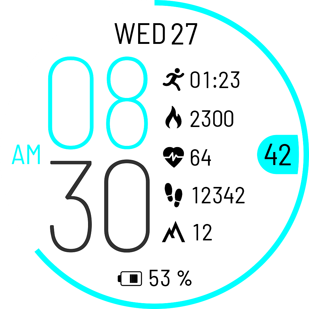 Design of intelligent movement dial，