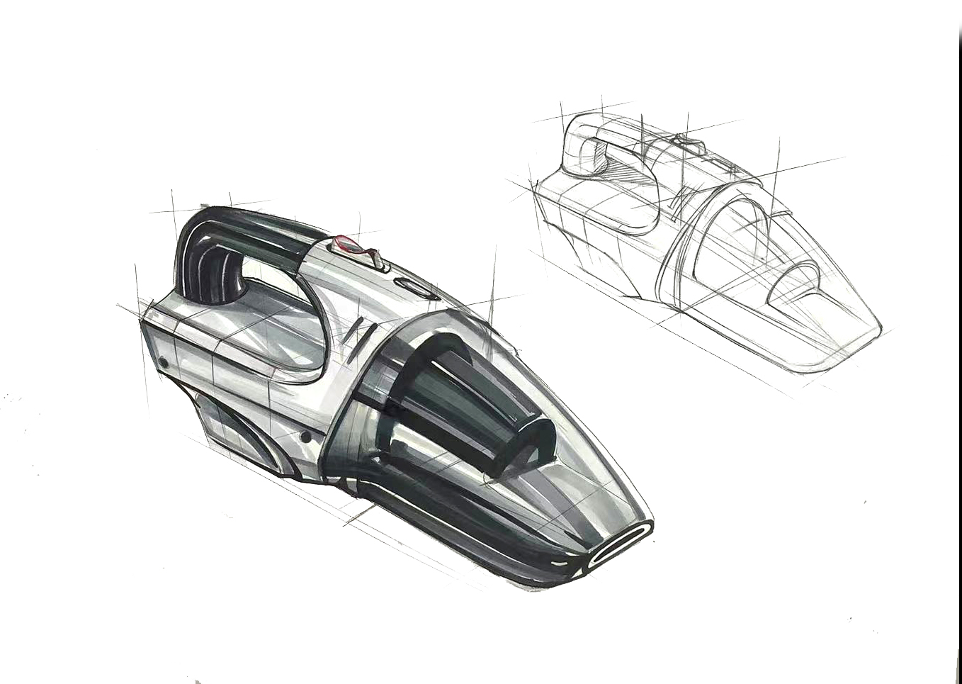 Marker hand drawn，