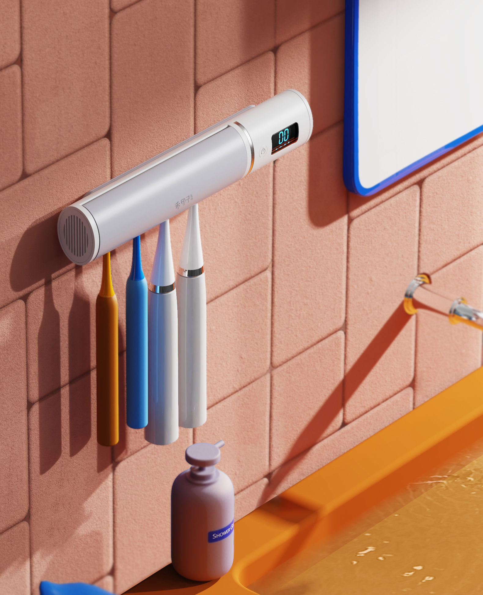 Waist massage instrument, massage instrument, health, medical，