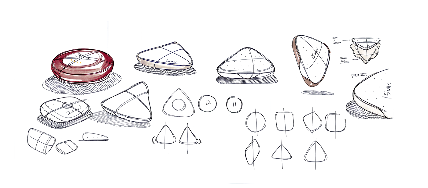 Geometric form，Smart appliances，industrial design，Intelligent cleaner，