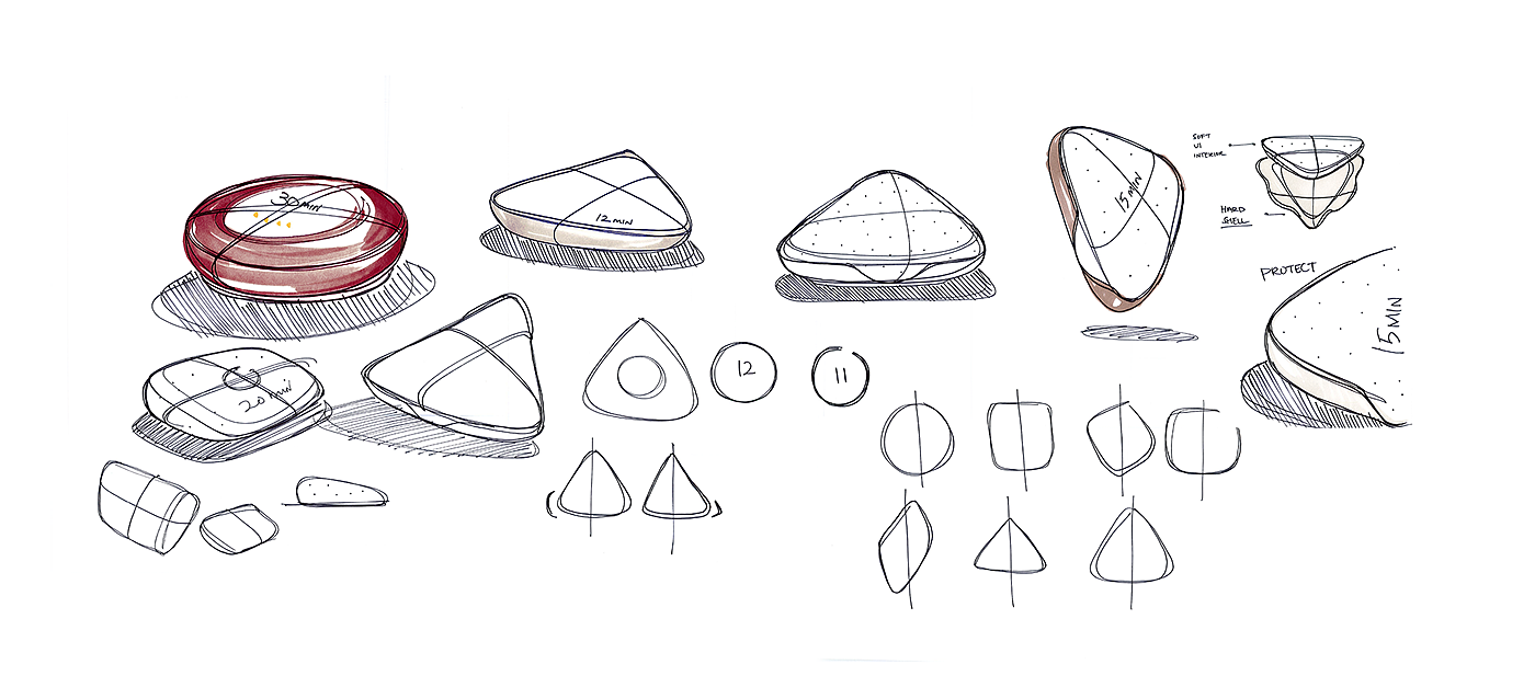 Geometric form，Smart appliances，industrial design，Intelligent cleaner，