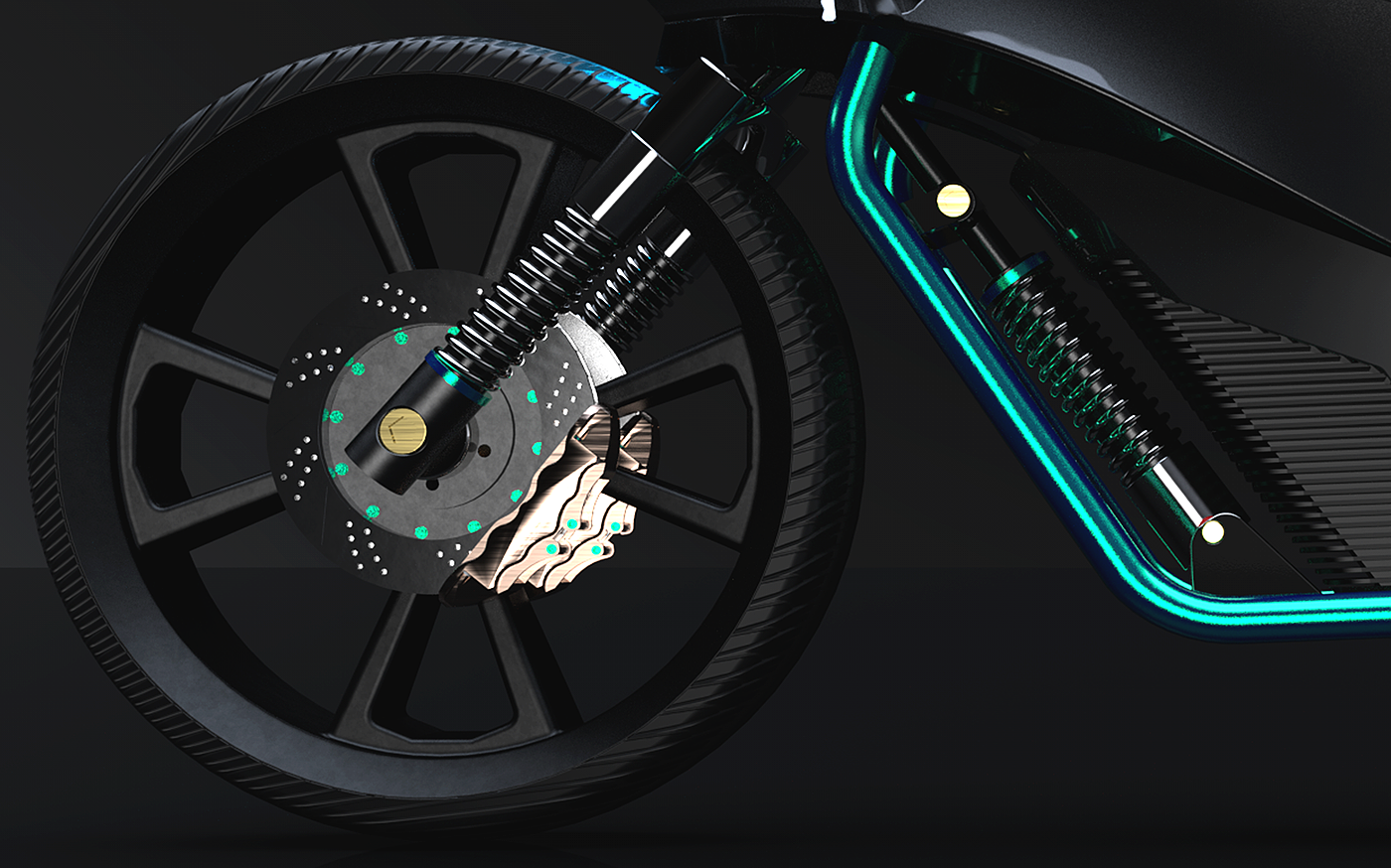 one day project，e-bike，modeling，3d，vehicle，