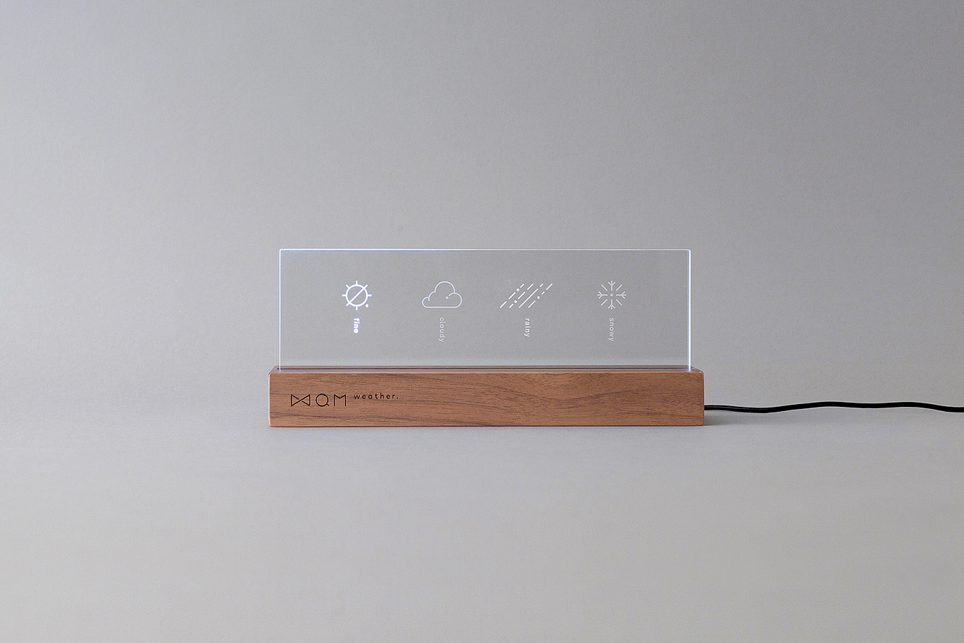 Minimalist，Internet of things，Interface UI，weather forecast，