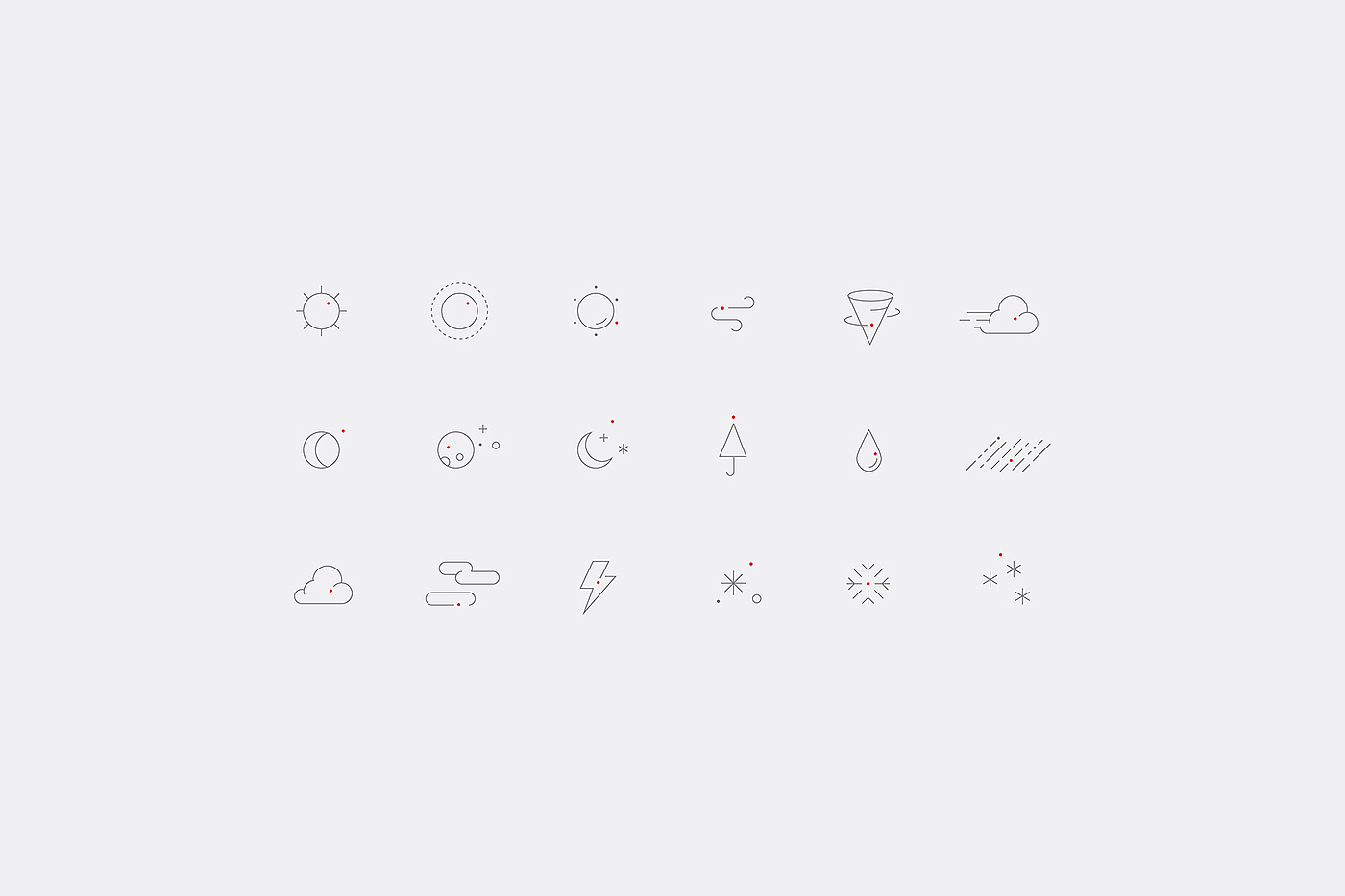 Minimalist，Internet of things，Interface UI，weather forecast，