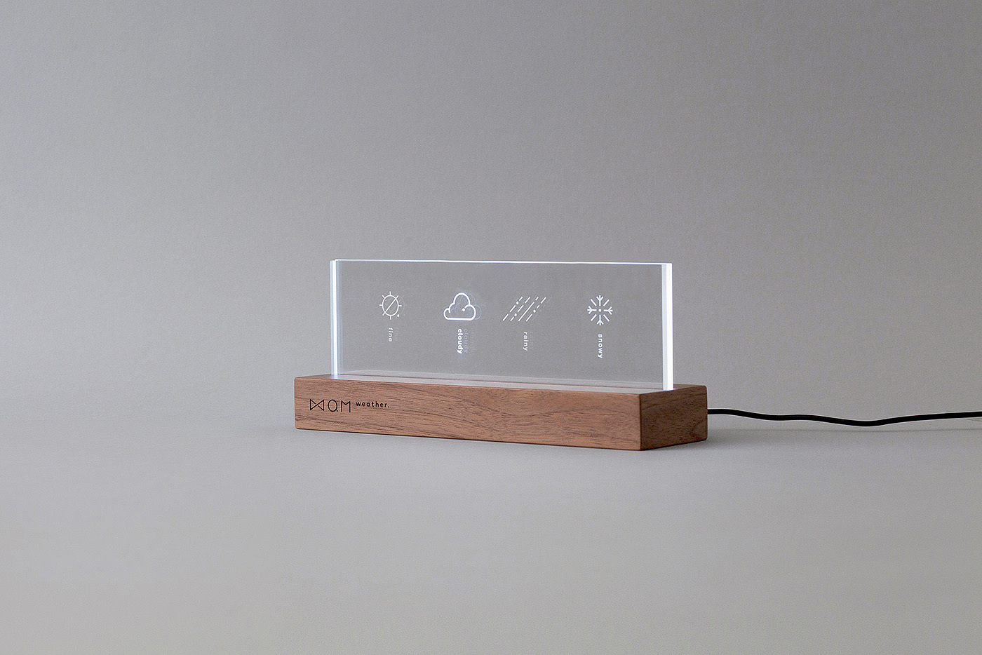 Minimalist，Internet of things，Interface UI，weather forecast，