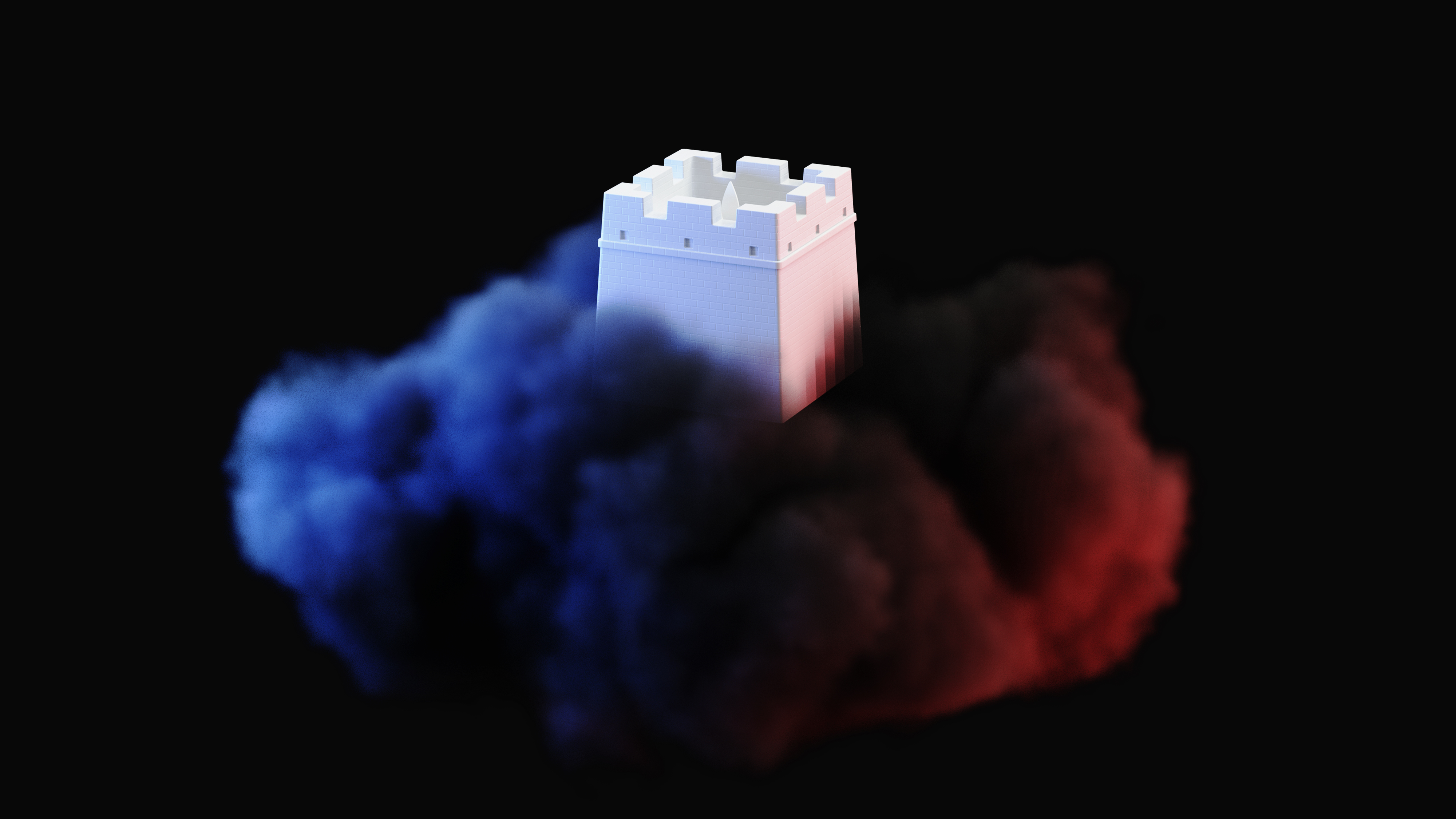 lamp，Atmosphere lamp，Cultural and creative design，Desk lamp，the Great Wall，white，