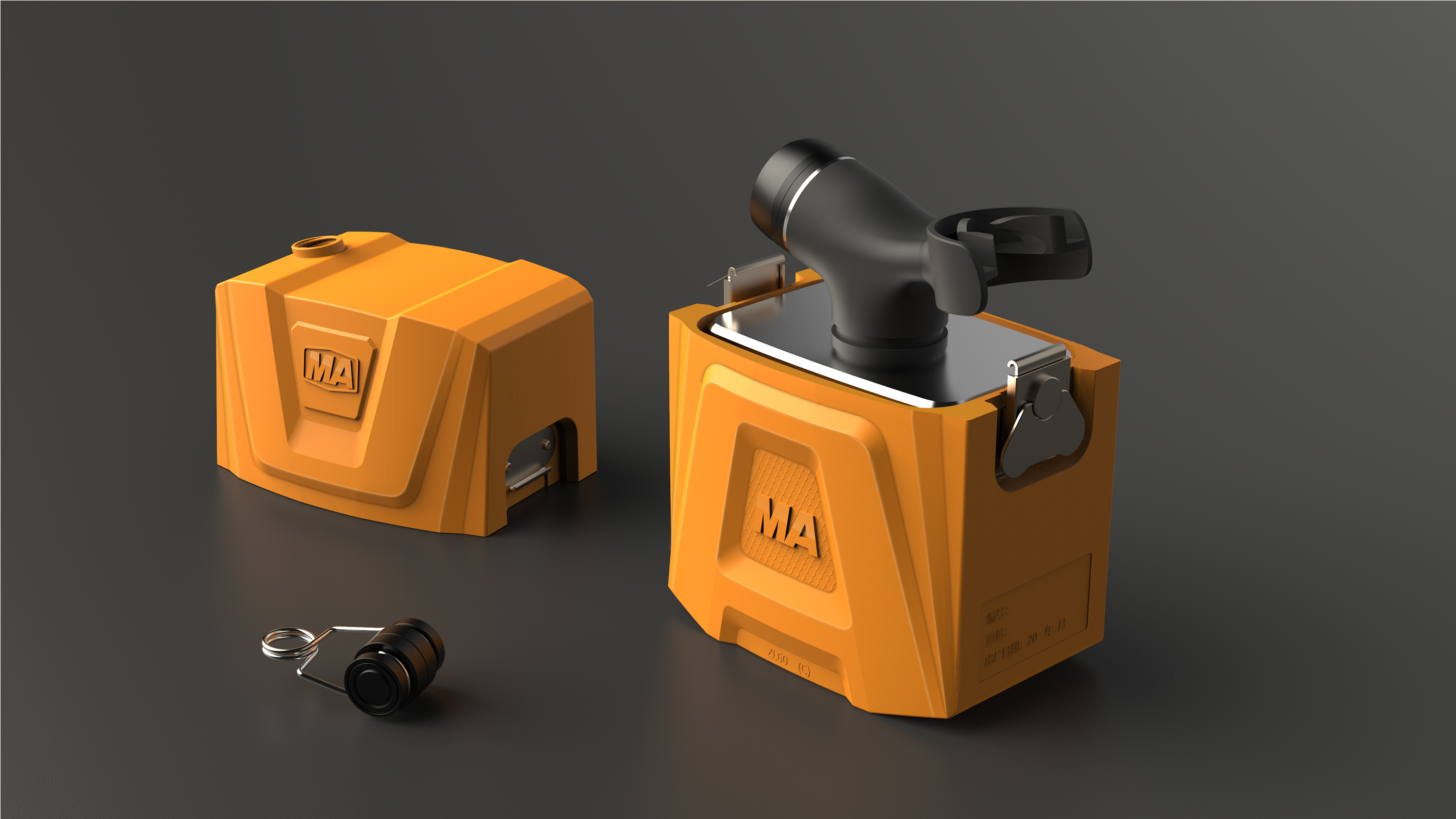 Self rescuer，Appearance design，functional design ，Creative design，industrial design，