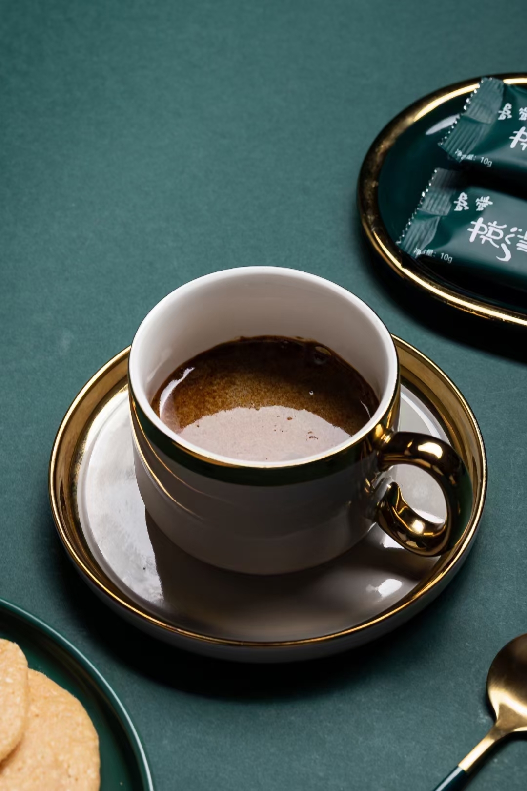 Coffee，Substitute meal，packing design，Illustration packaging，National tide，Qingtang Design Institute，Photography，Hand drawn，