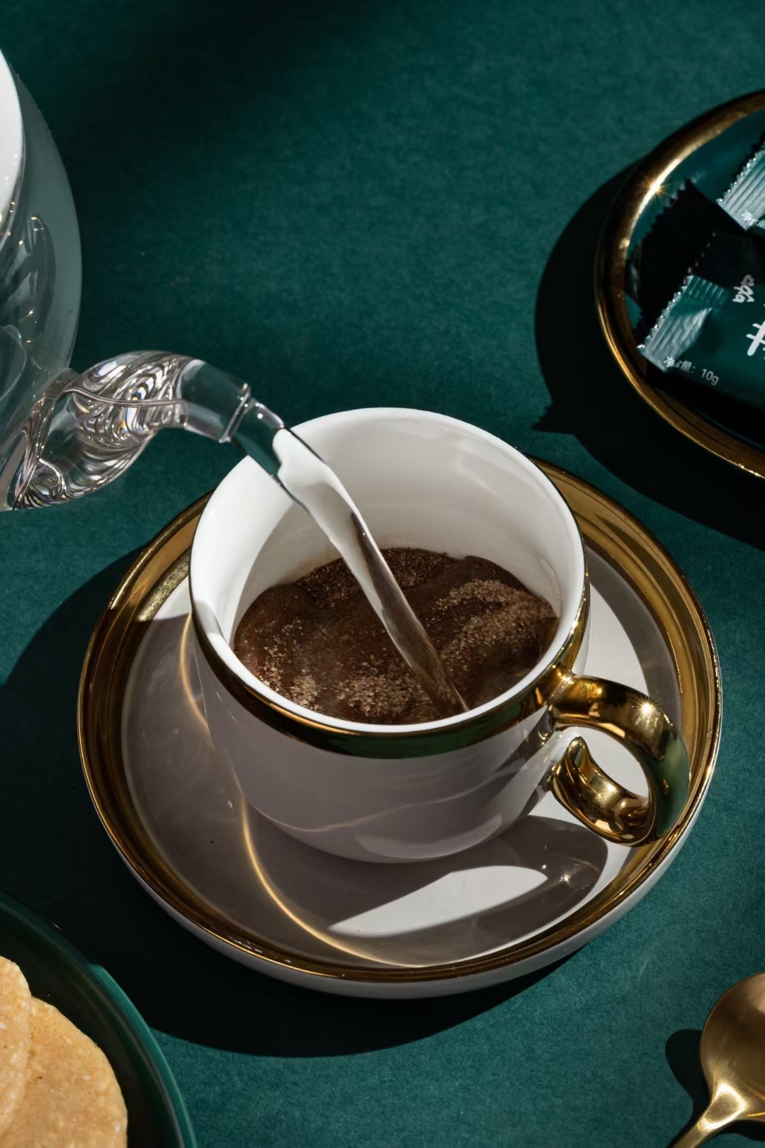 Coffee，Substitute meal，packing design，Illustration packaging，National tide，Qingtang Design Institute，Photography，Hand drawn，