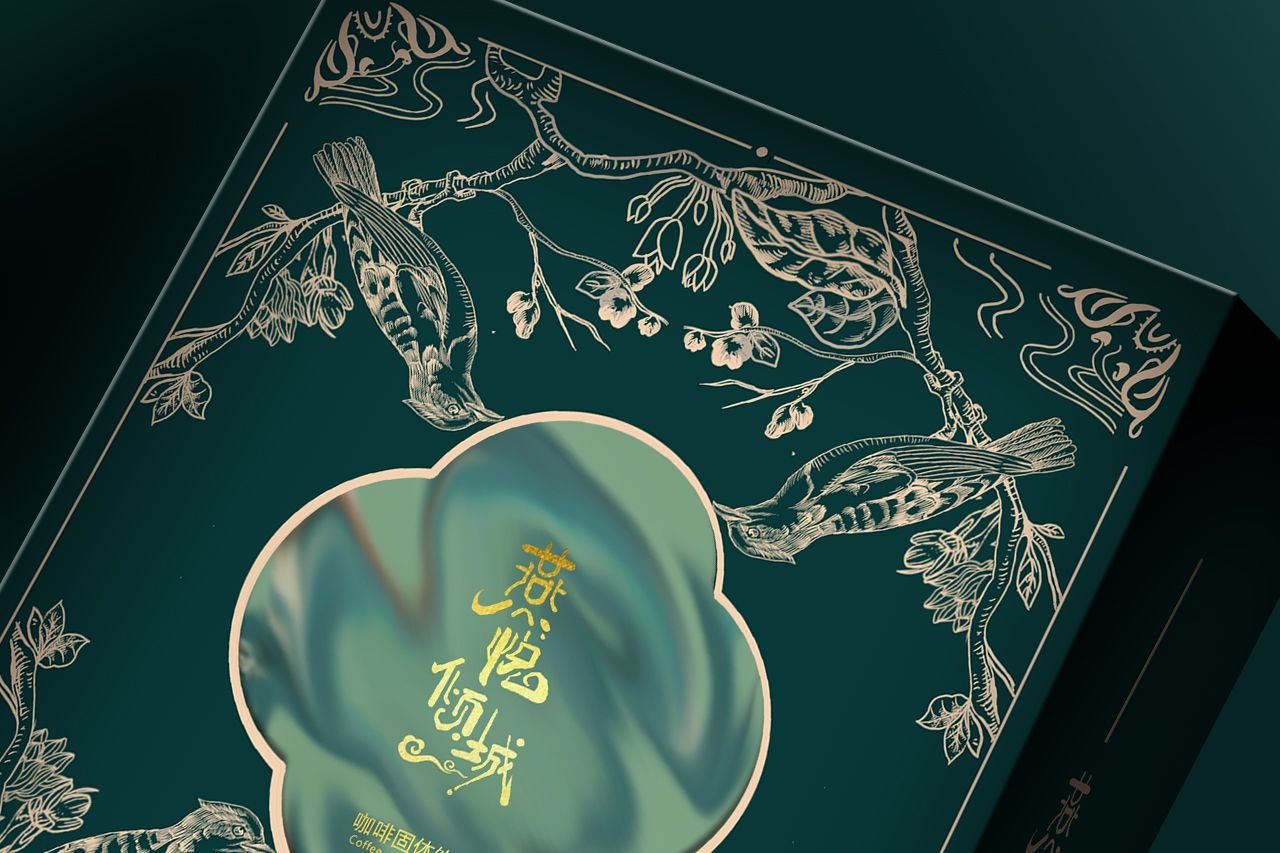 Coffee，Substitute meal，packing design，Illustration packaging，National tide，Qingtang Design Institute，Photography，Hand drawn，