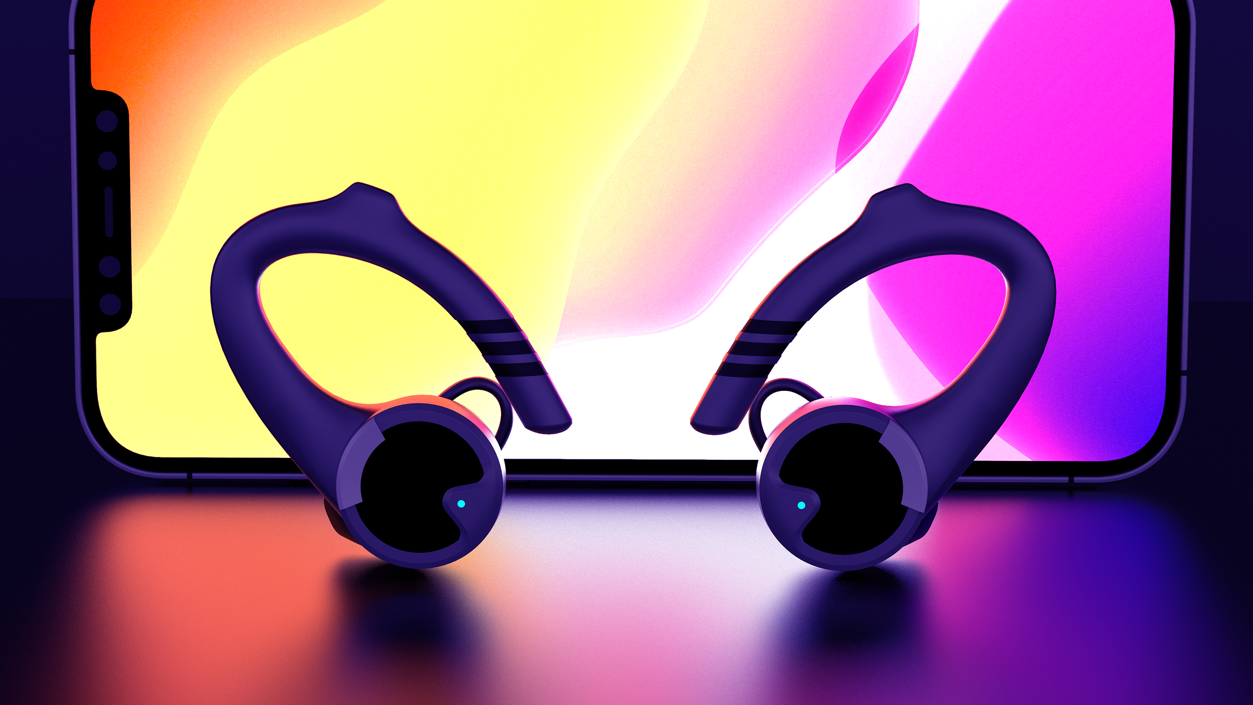 Charm movement，tws，True wireless Bluetooth sports headset，