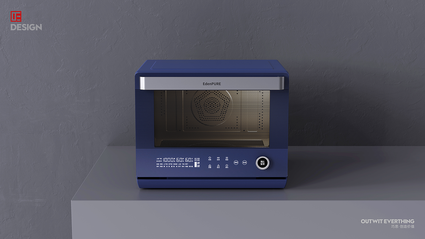 oven，Micro steaming and baking，Microwave Oven，Macro wing design，Kitchen appliances，