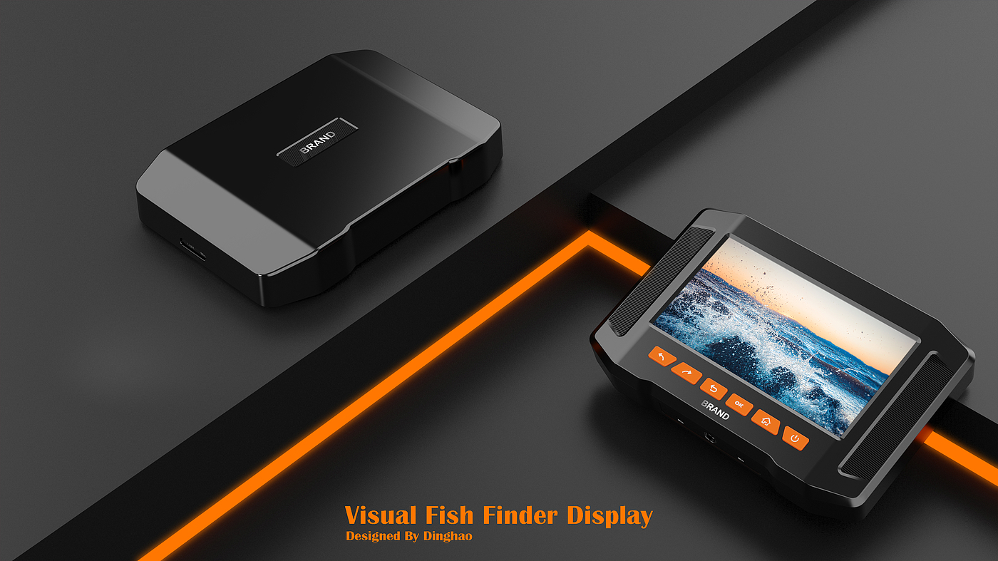 Fish detection display，