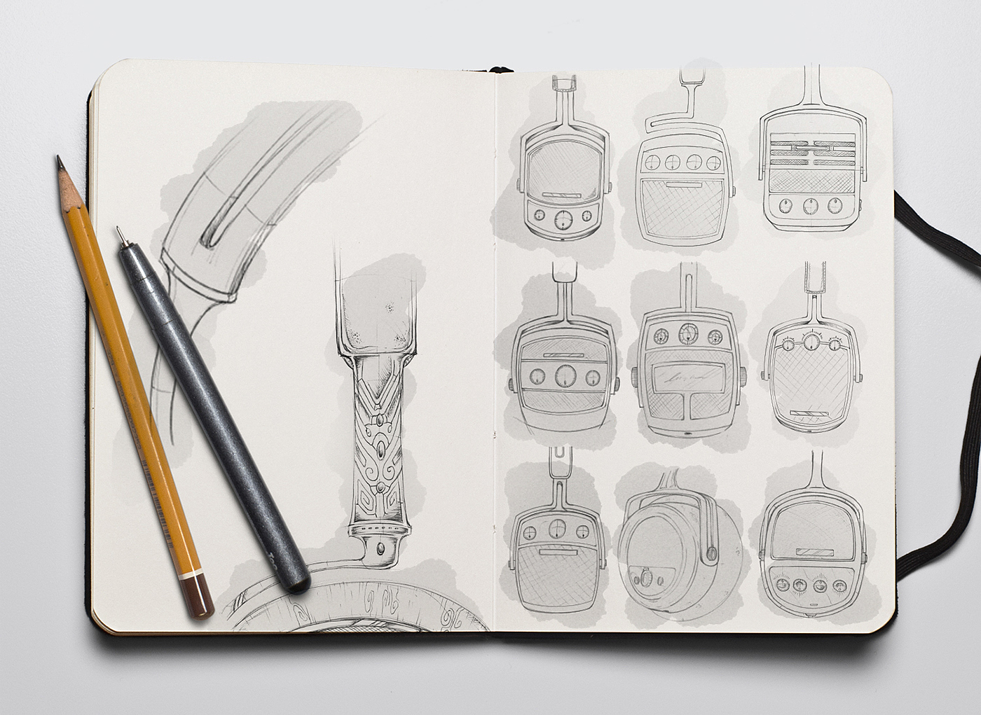 Sketch，Industry，product，Hand drawn，draft，