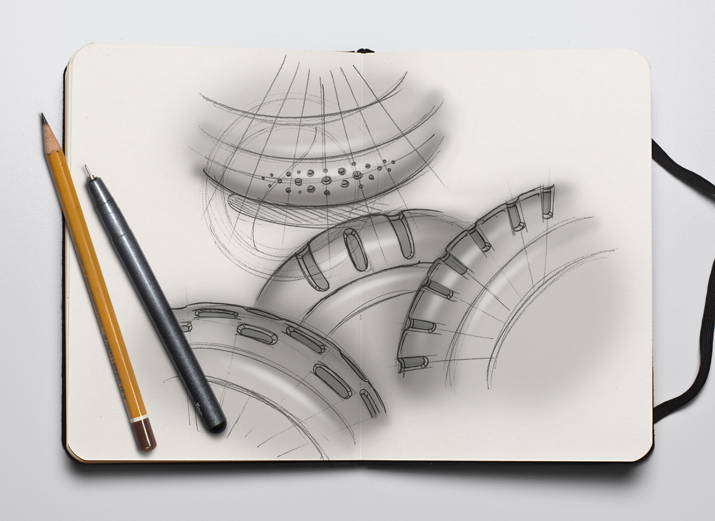 Sketch，Industry，product，Hand drawn，draft，
