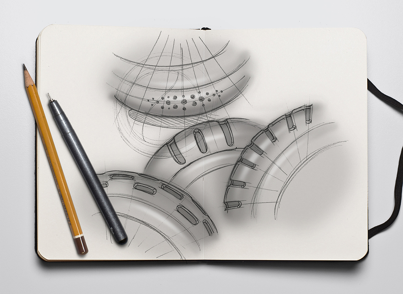 Sketch，Industry，product，Hand drawn，draft，