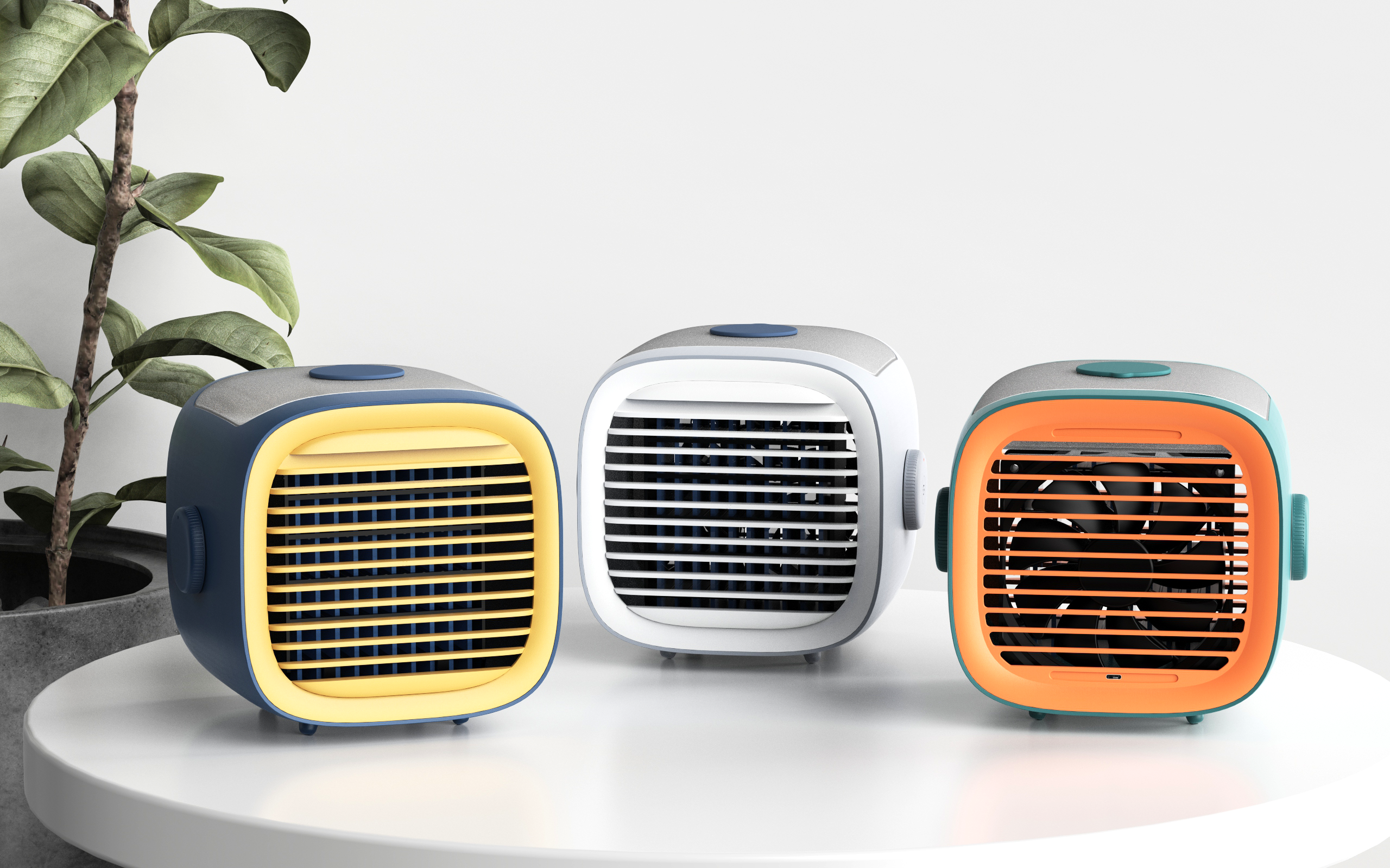 Fan, water cooling fan, water cooling air conditioning fan, household appliances，