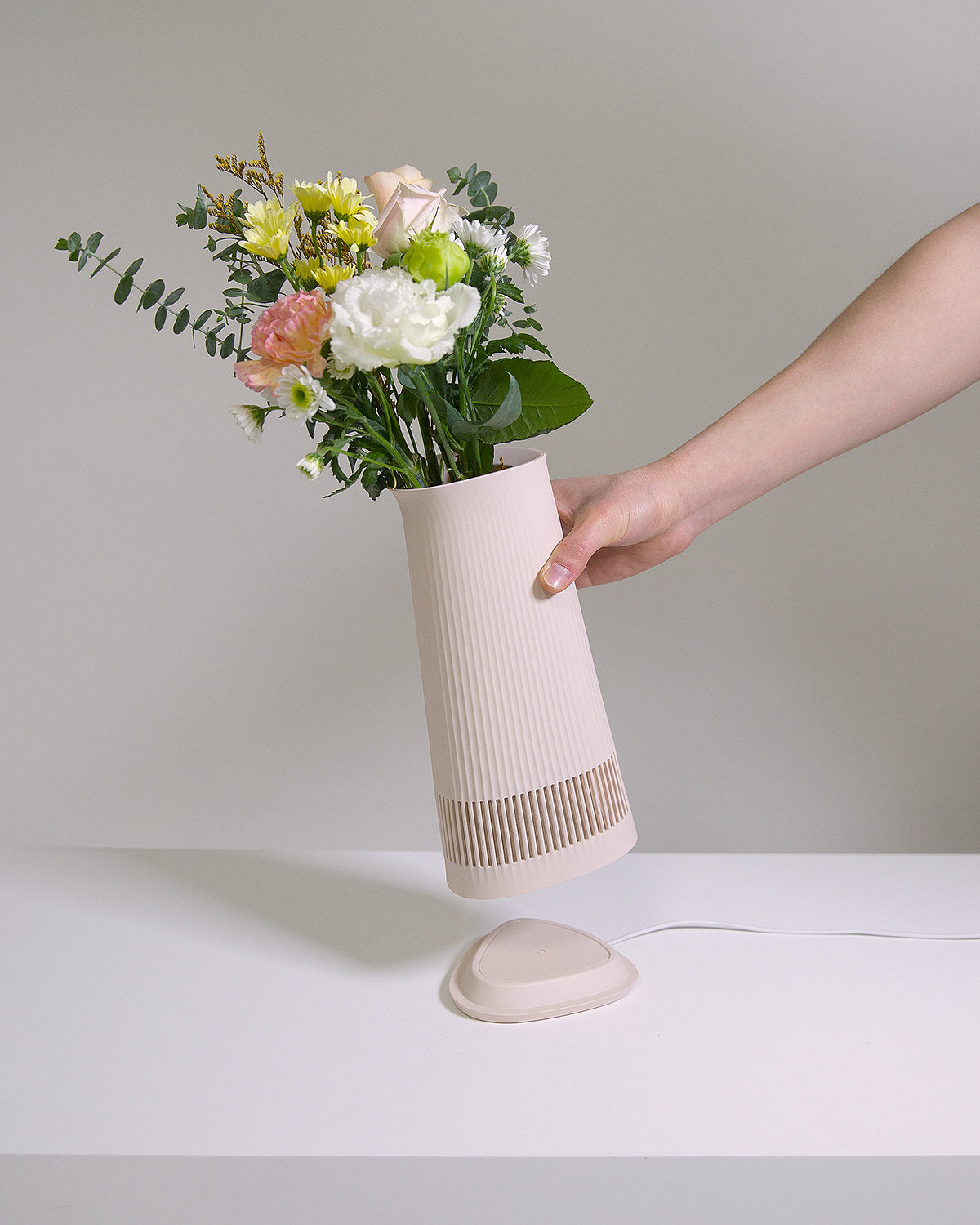 Blooming Product，扬声器，Speaker，花瓶，多功能，音箱，