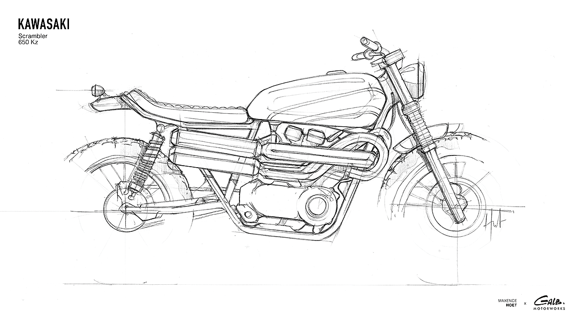 Maxence Hoet，motorcycle，brand，Hand drawn，draft，line，motorcycle，automobile，shoes，