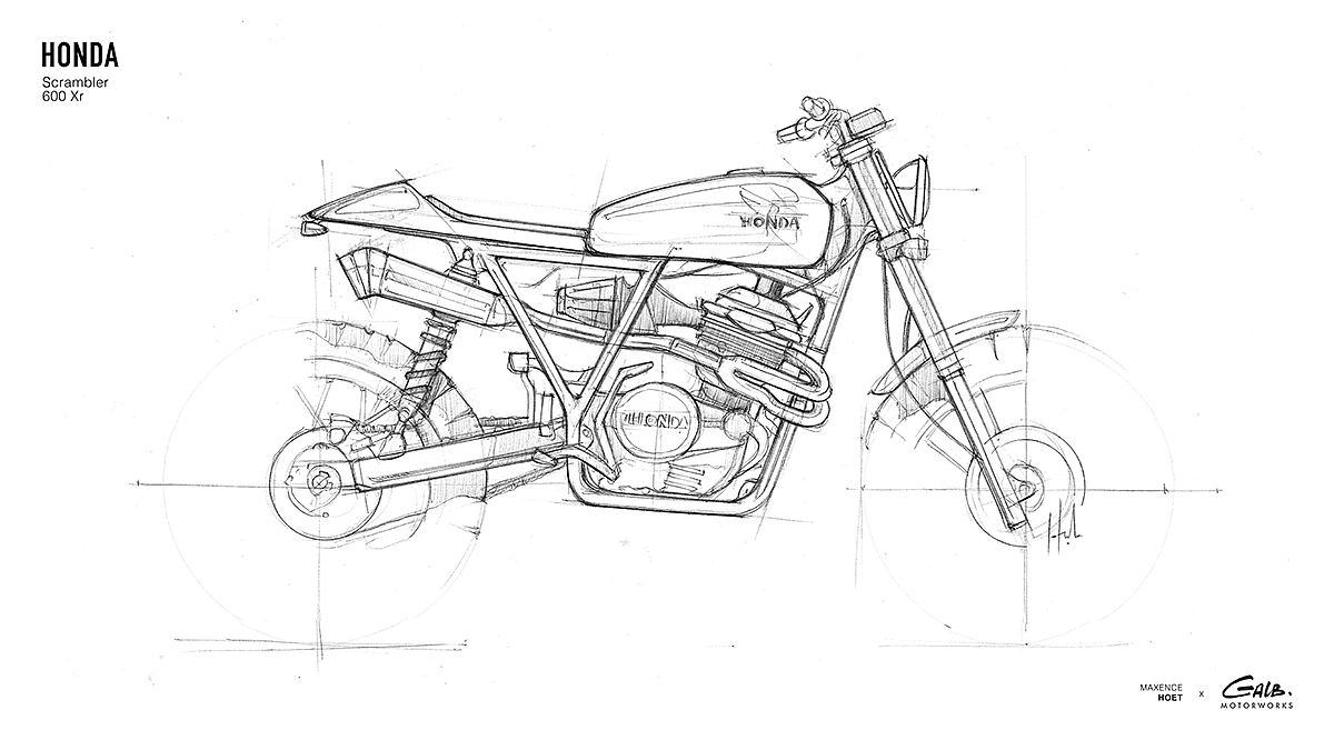 Maxence Hoet，motorcycle，brand，Hand drawn，draft，line，motorcycle，automobile，shoes，