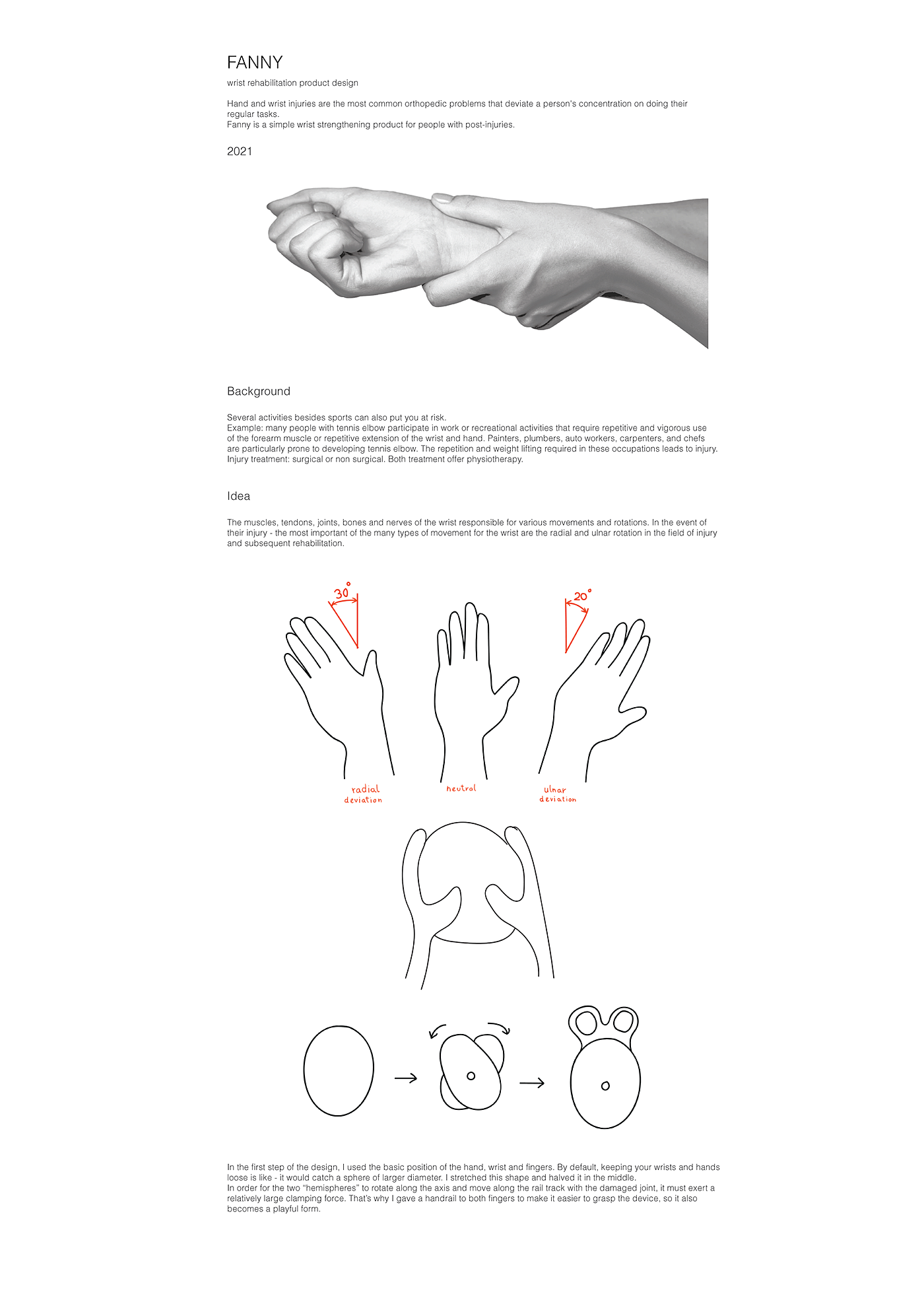 Wrist rehabilitation products，Fanny，
