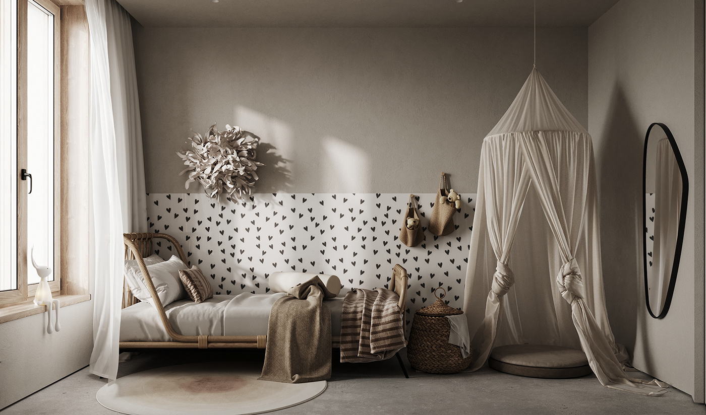 3ds Max，Computer animation，Crown rendering，Interior design，