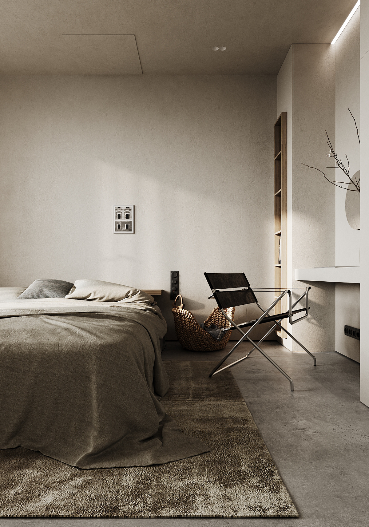 3ds Max，Computer animation，Crown rendering，Interior design，