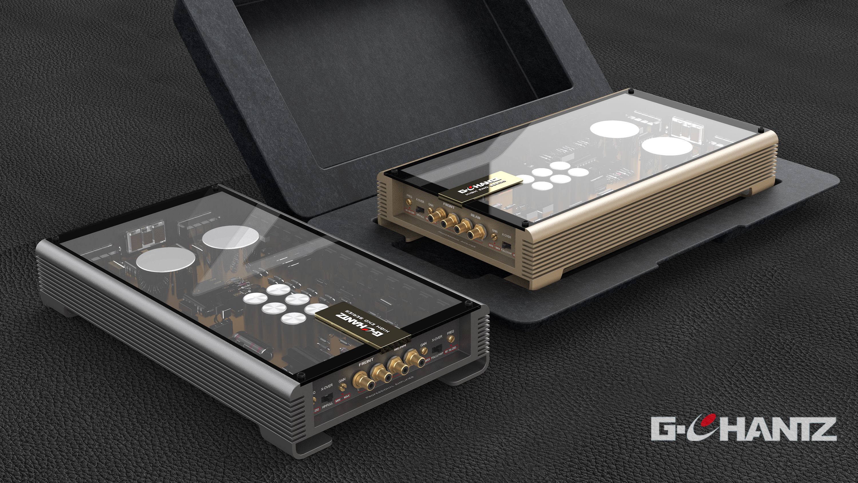 Automobile power amplifier，Appearance design，functional design ，industrial design，Modernity，