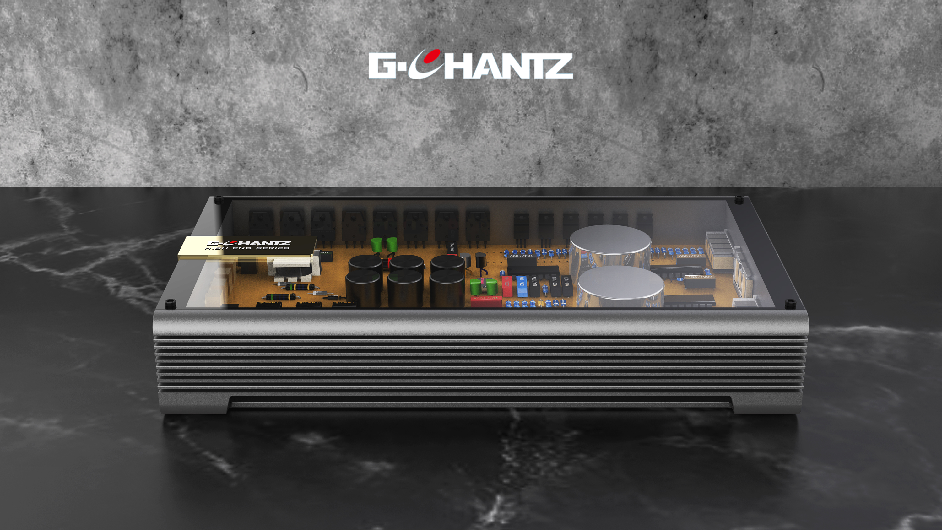 Automobile power amplifier，Appearance design，functional design ，industrial design，Modernity，