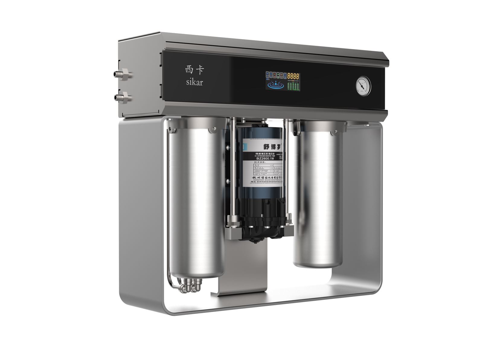 Water purifier，Metal，stainless steel，Tough，