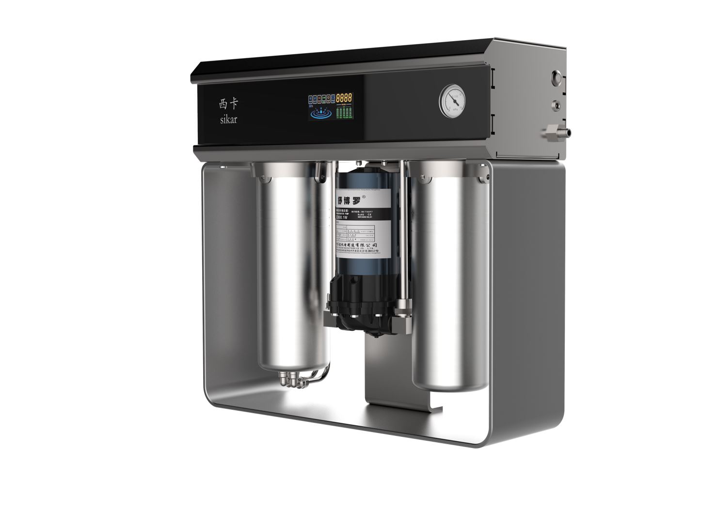 Water purifier，Metal，stainless steel，Tough，