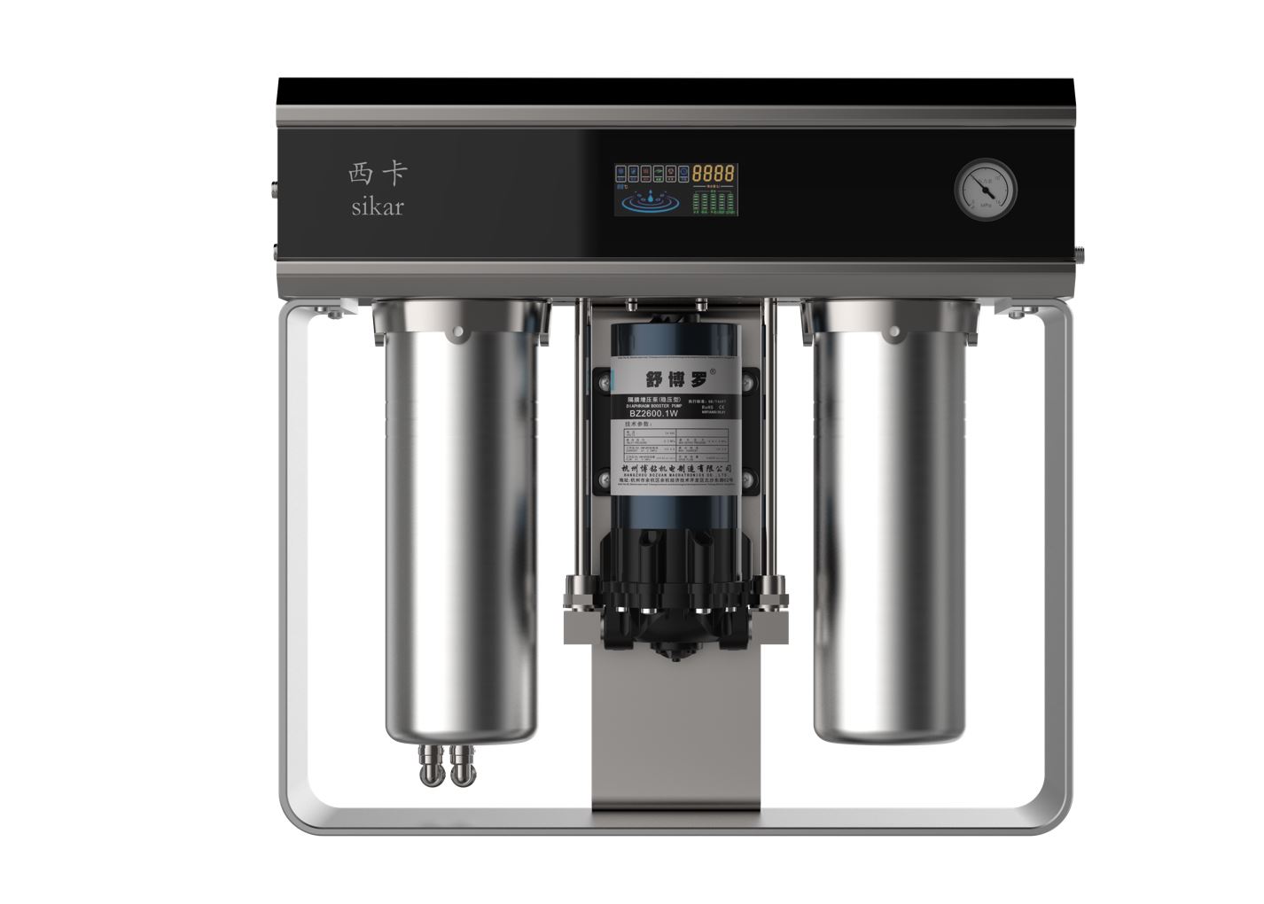 Water purifier，Metal，stainless steel，Tough，