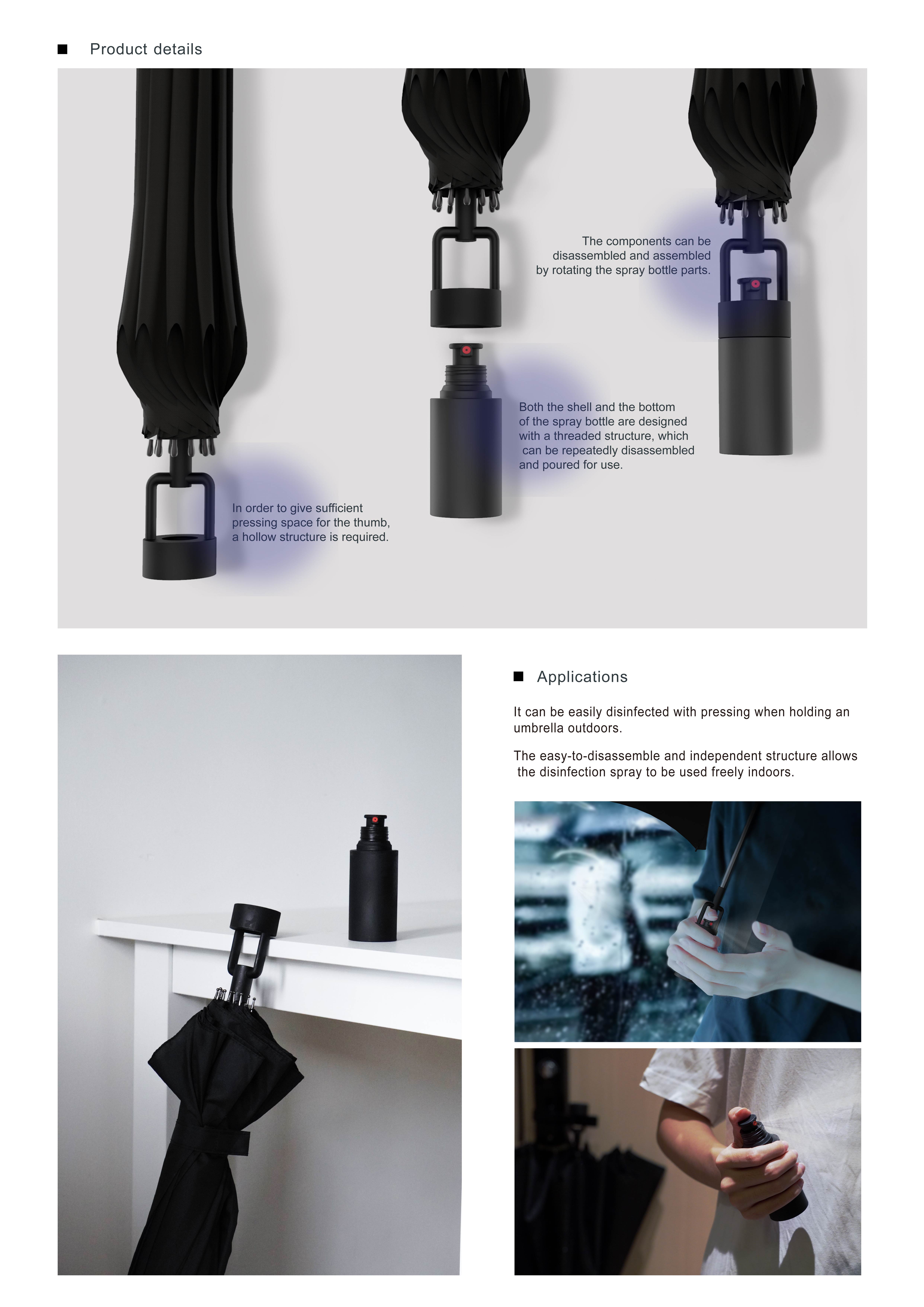 industrial design，Umbrella，umbrella，disinfect，outdoors，