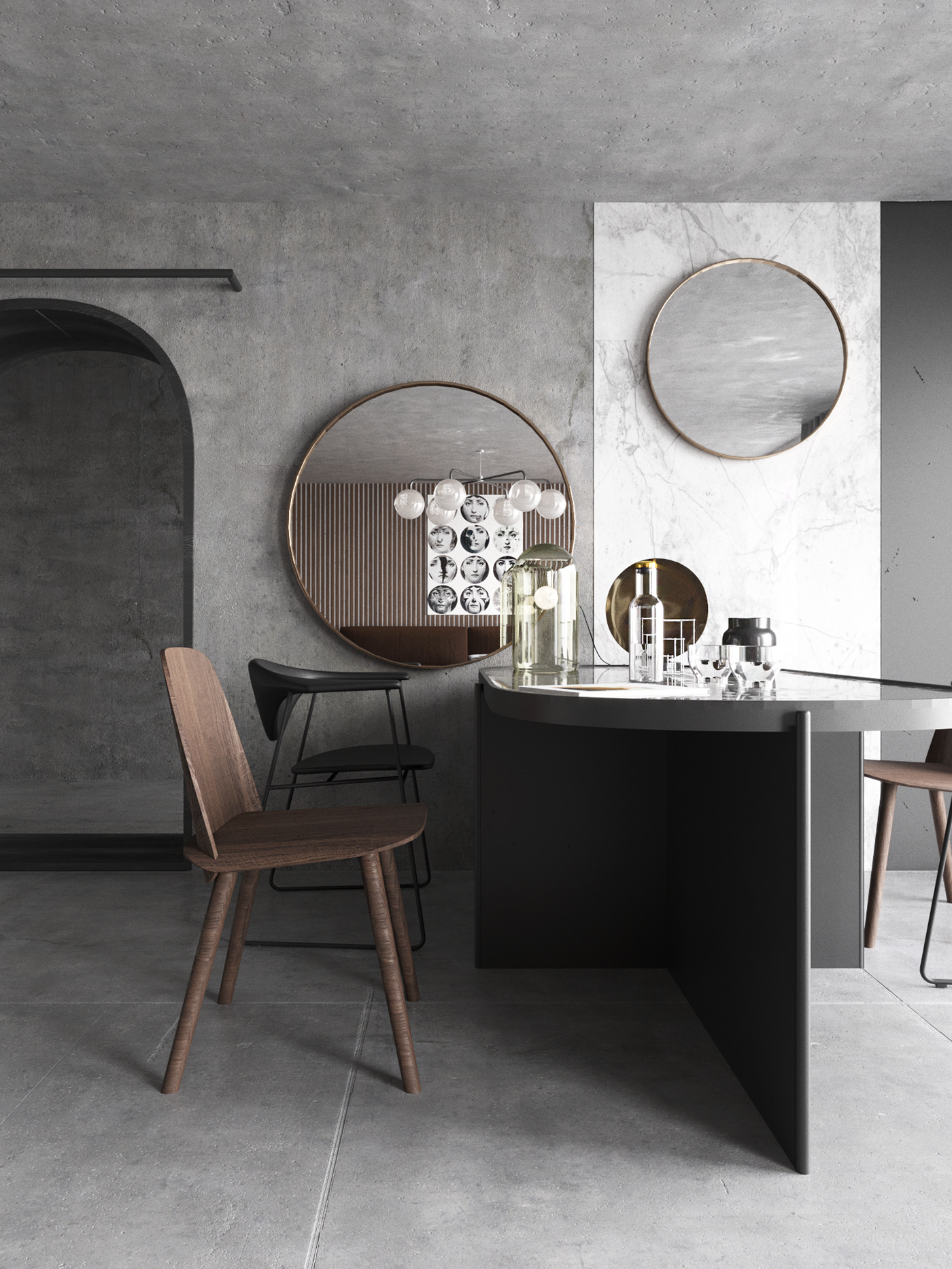 Architecture，display，indoor，furniture，Home Furnishing，