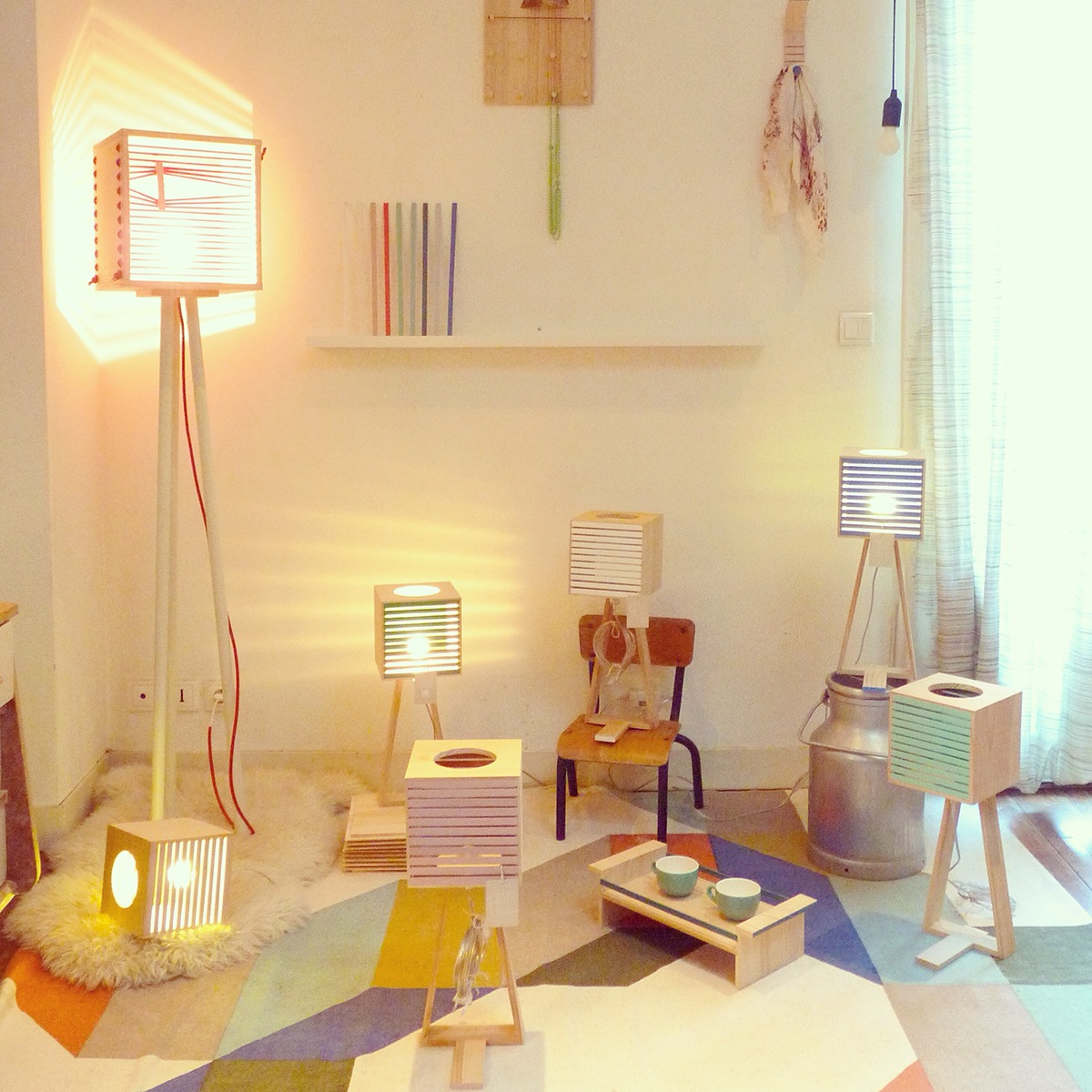 Waste utilization，Green design，lamp，Table lamp, floor lamp，lighting，