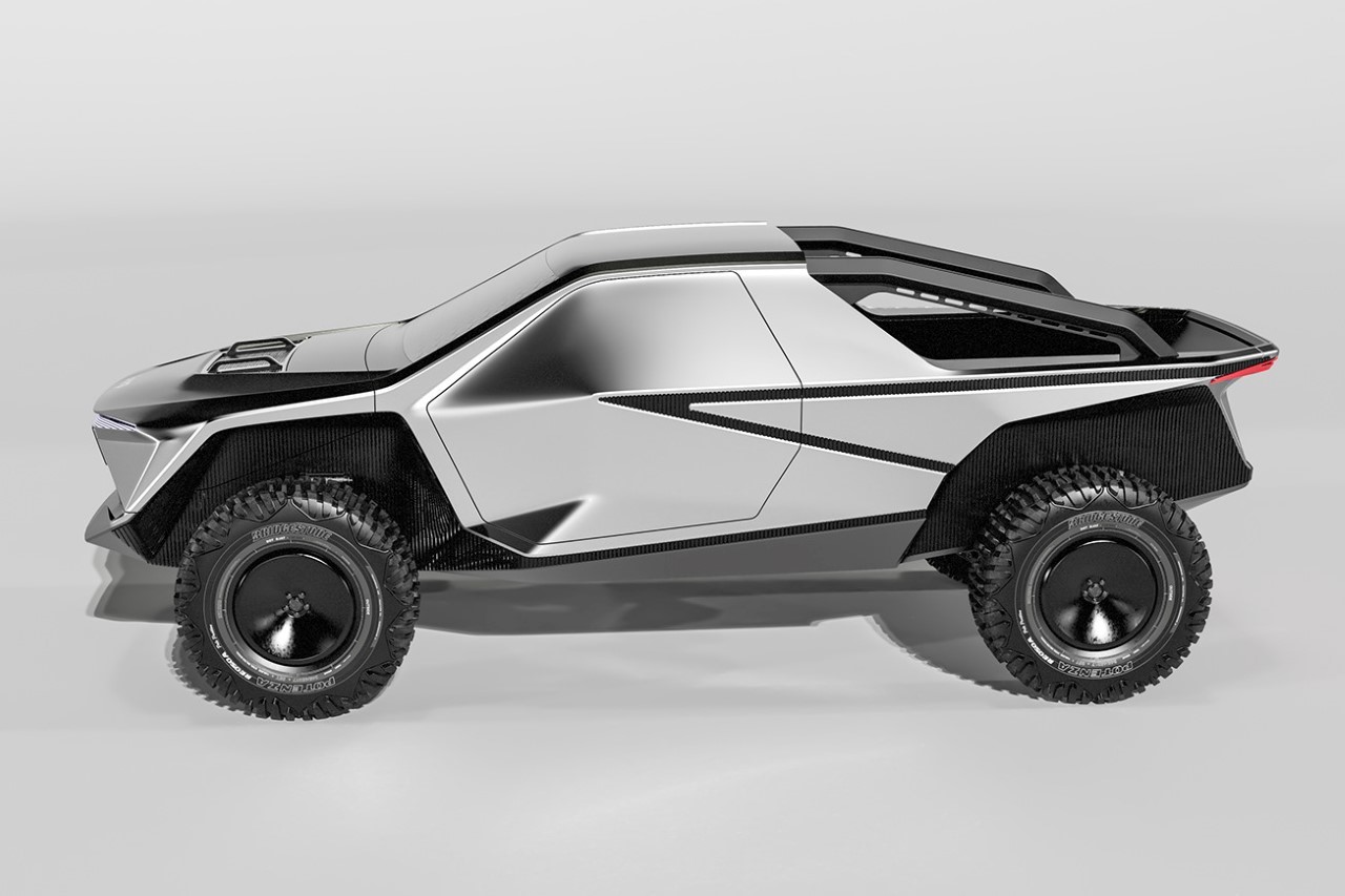 Pickup，Tesla，polygon，automobile，