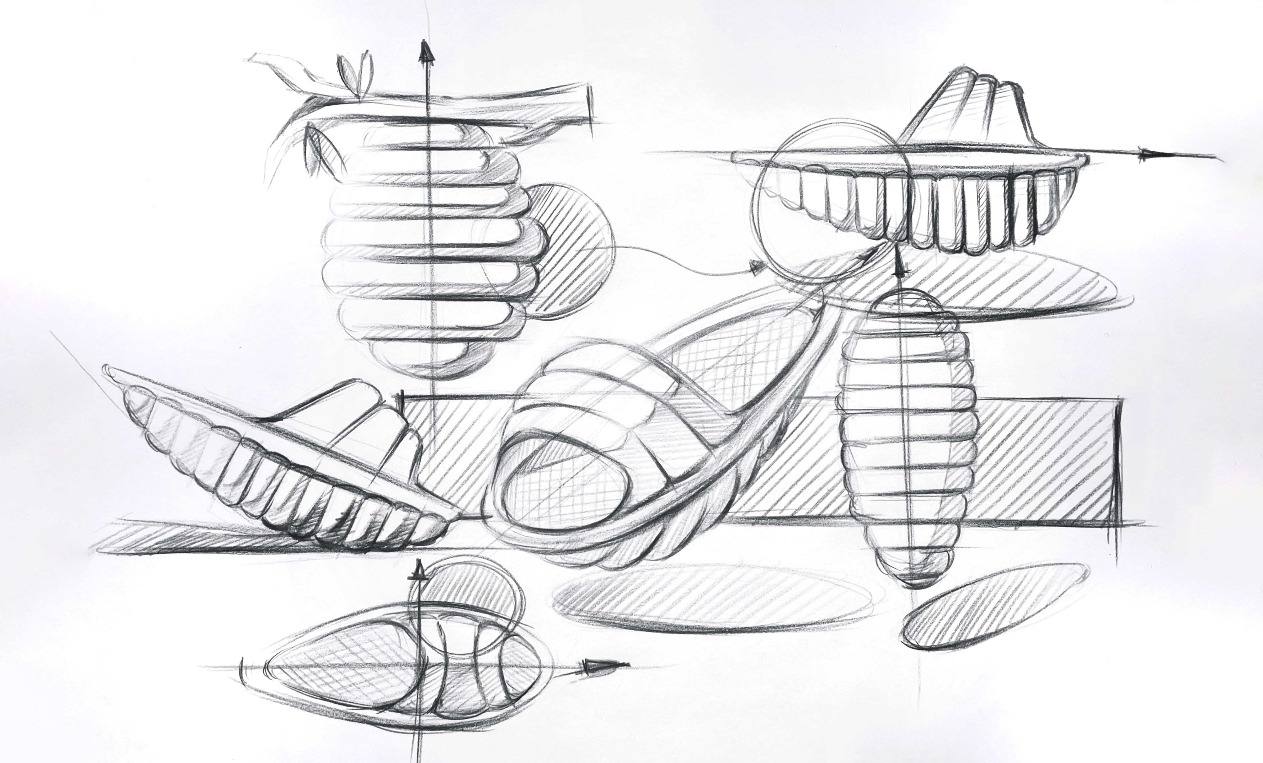 Rocking shoes，Weight loss shoes，Bodybuilding，motion，