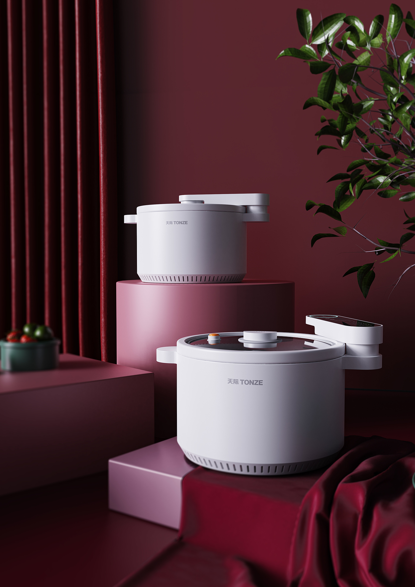 Stew pot，Home appliance design，