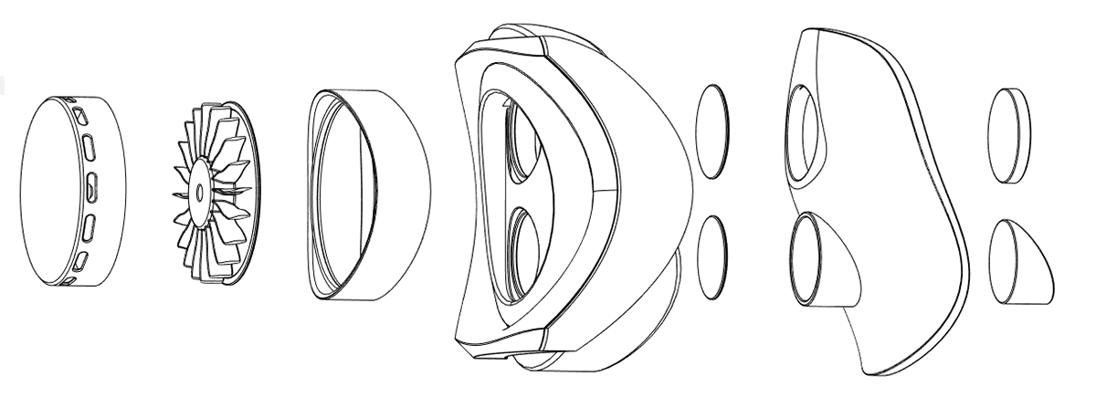 Mask，air pollution，face shield，