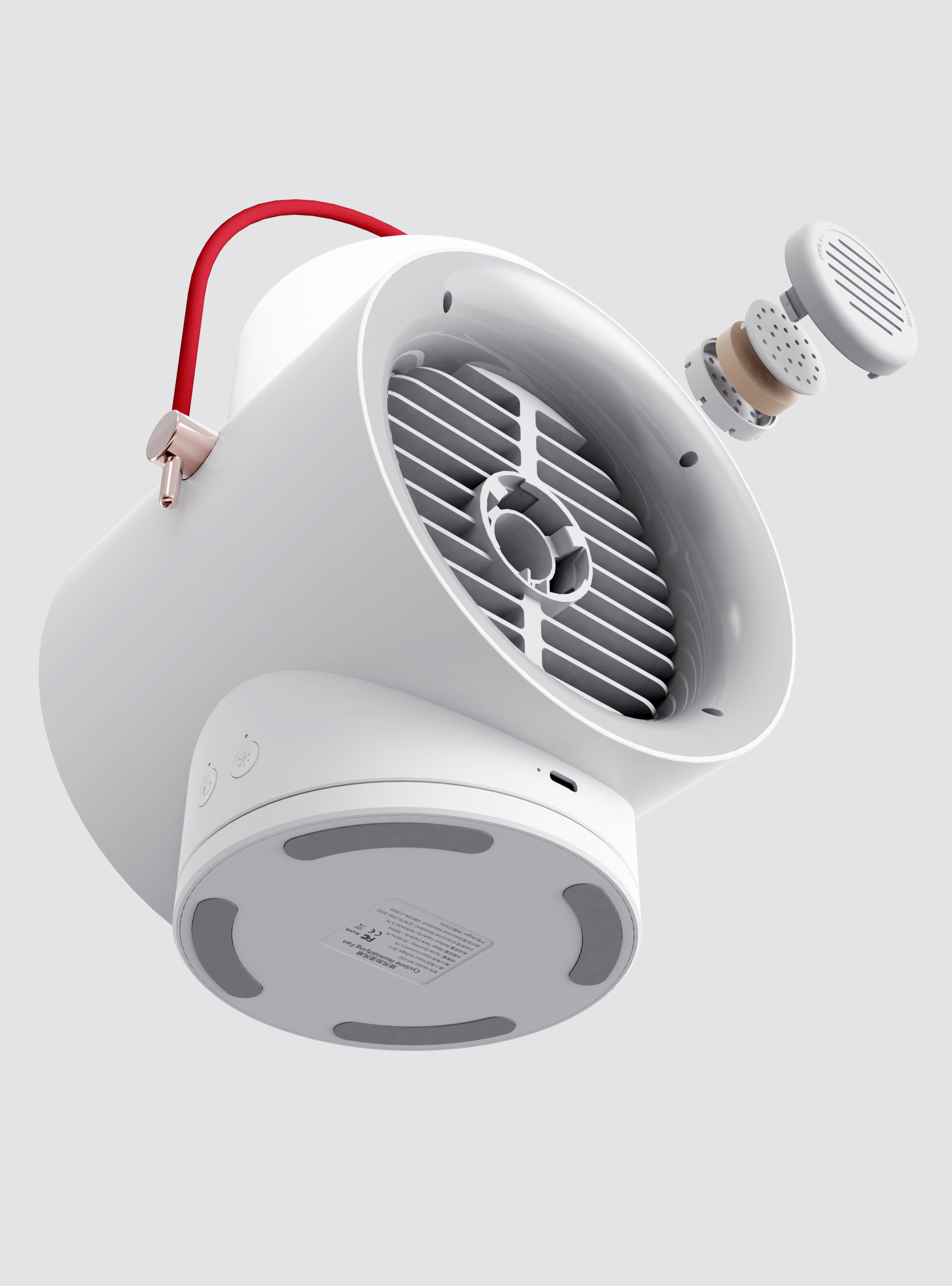 Industrial design, modeling design, geometric design, fan design，Desktop fan，Circulation fan，