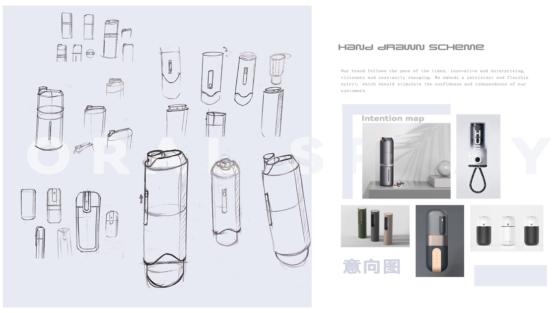 industrial design，product design，Oral spray，