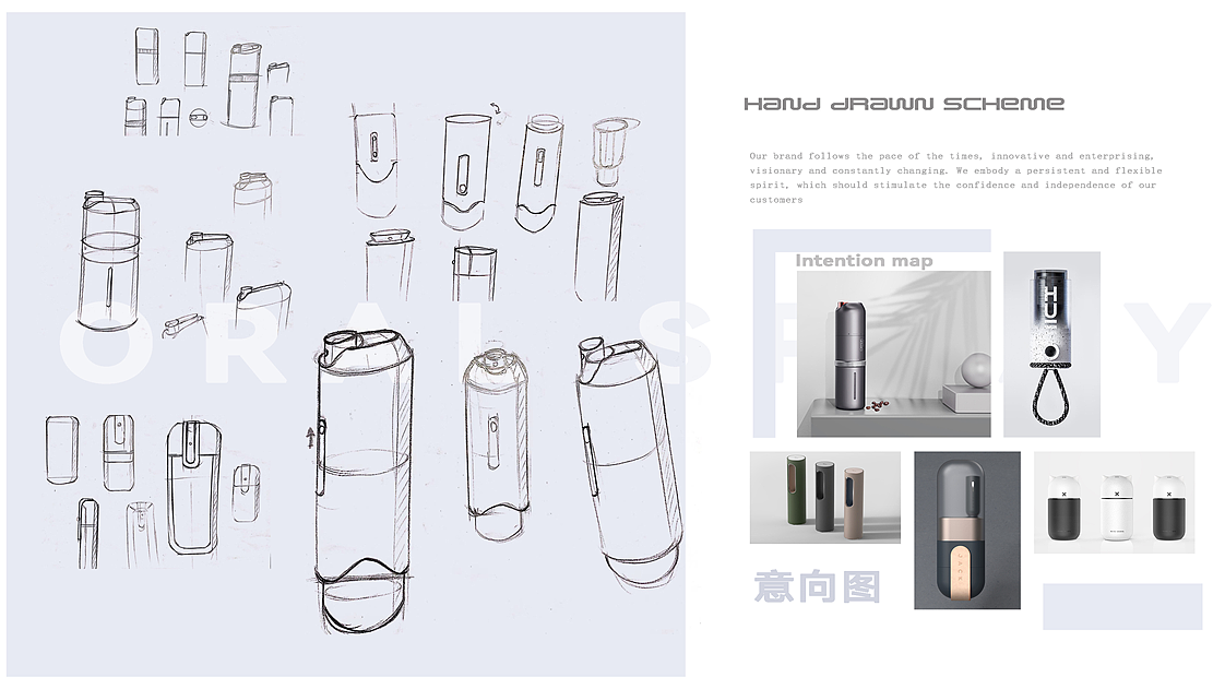 industrial design，product design，Oral spray，