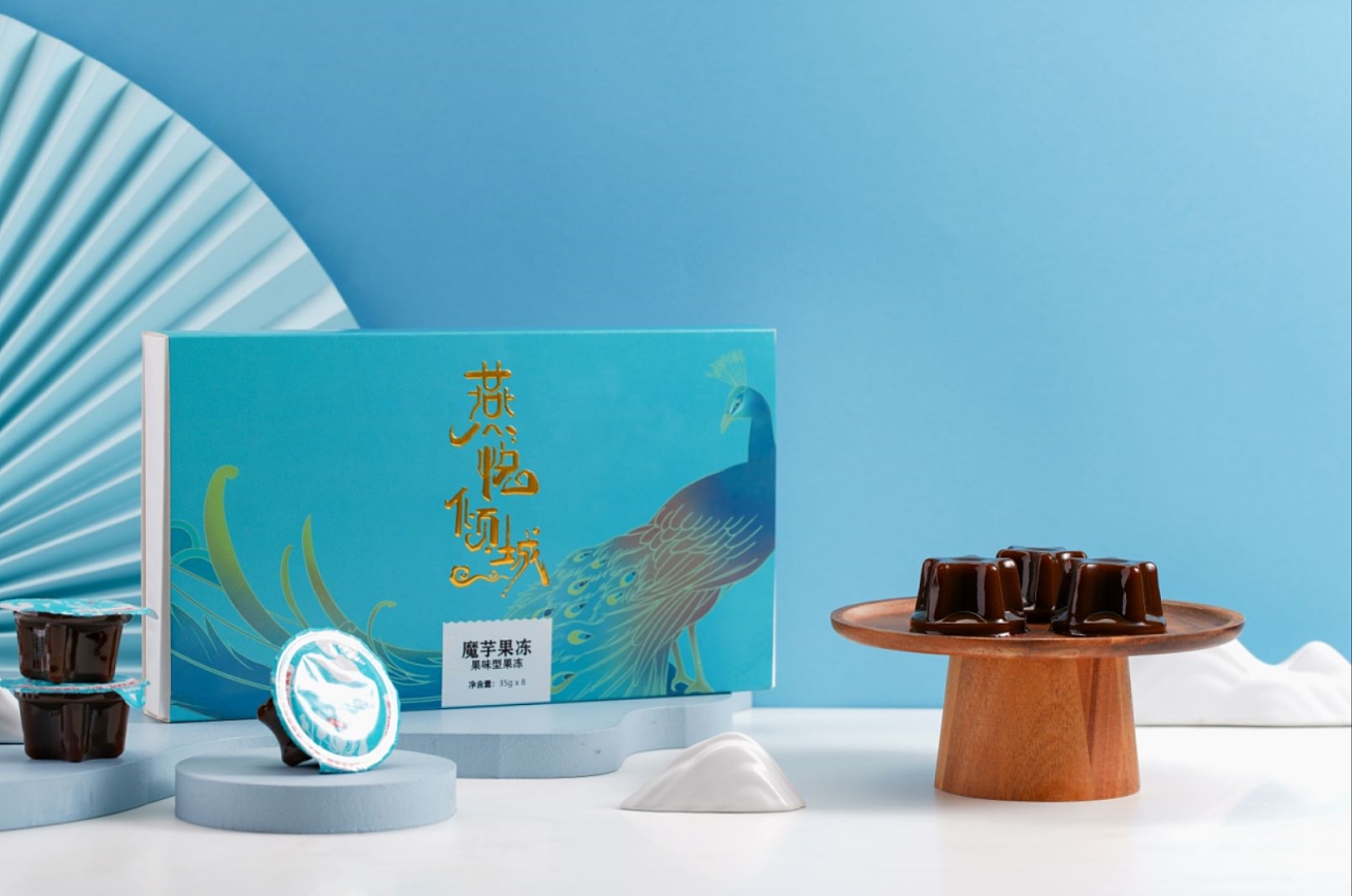 Jelly packaging，Illustration design，Qingtang culture，Hand drawn illustration，National tide，Chinese style，Original design，Qingtang Design Institute，